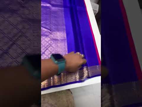 Pink & Purple - Kanchi Border Soft Silk Saree