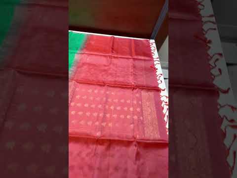 Rexona & Peach - Soft Silk Saree