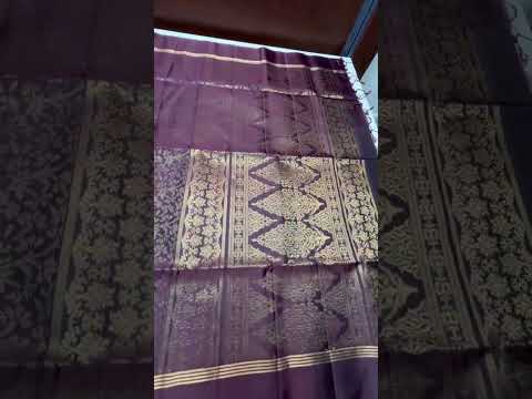 Coffee Brown - Soft Silk Bridal Saree