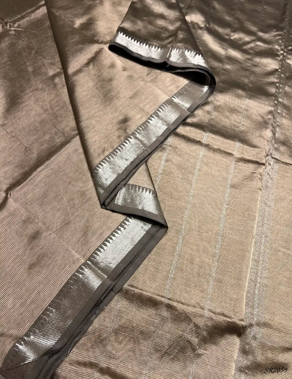 Sandcastel - Mangalagiri Silk Cotton Pallu View