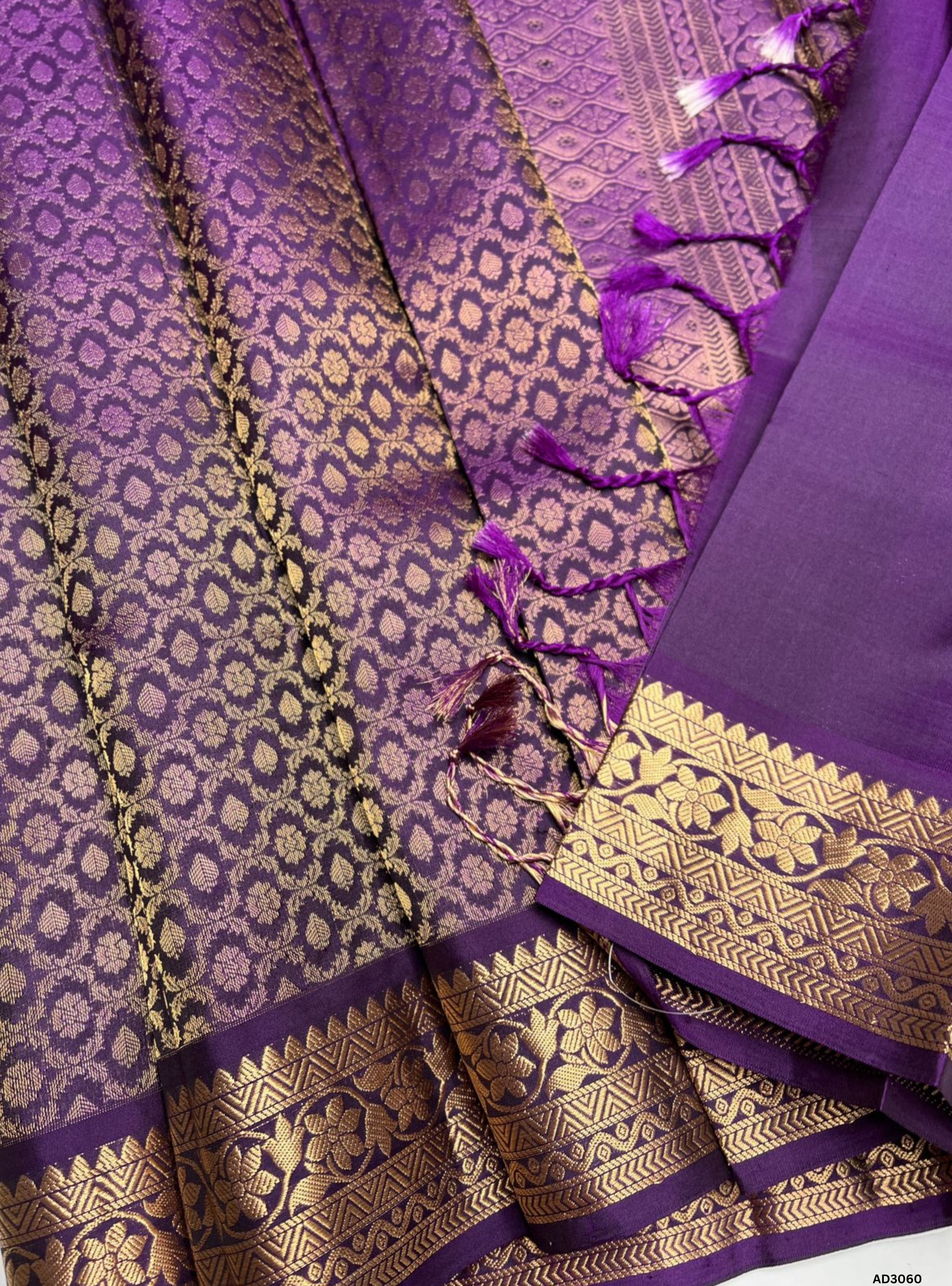 Violet - Soft Silk Saree
