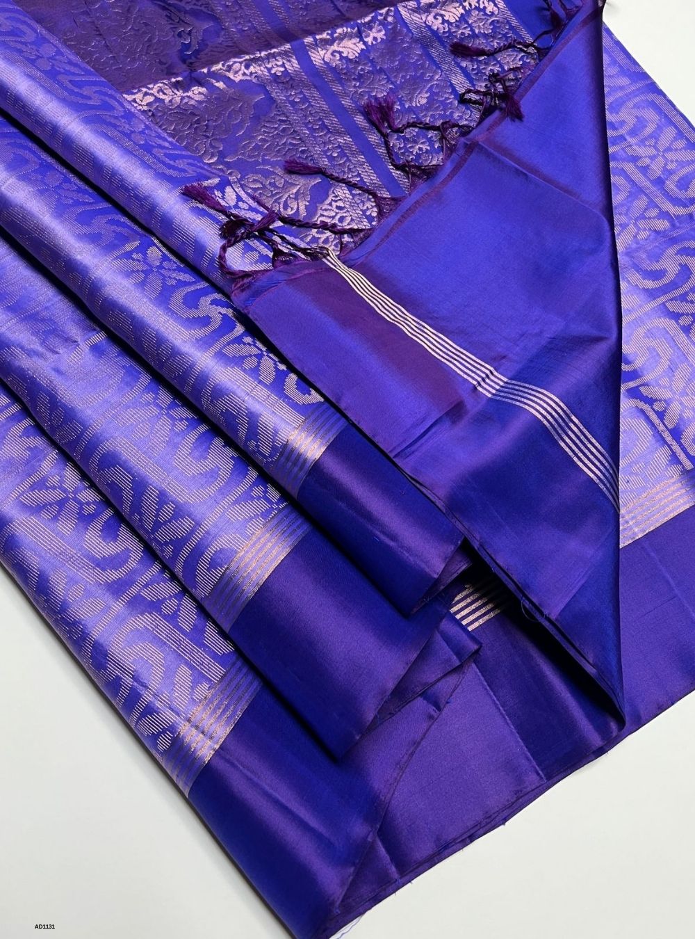 Violet - Soft Silk Saree