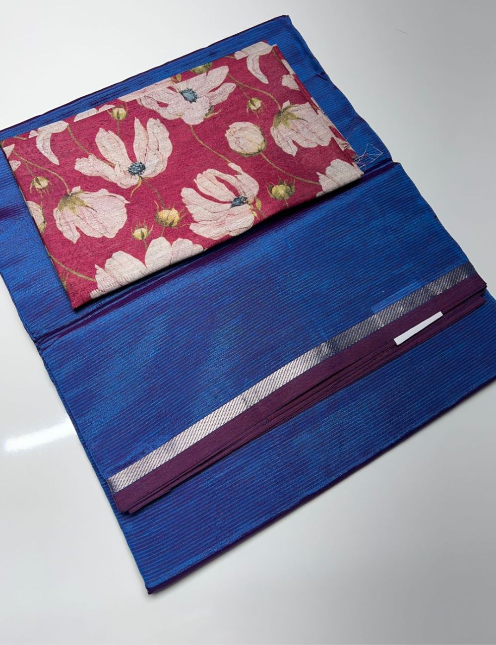 Blue Color -  Mangalagiri Cotton