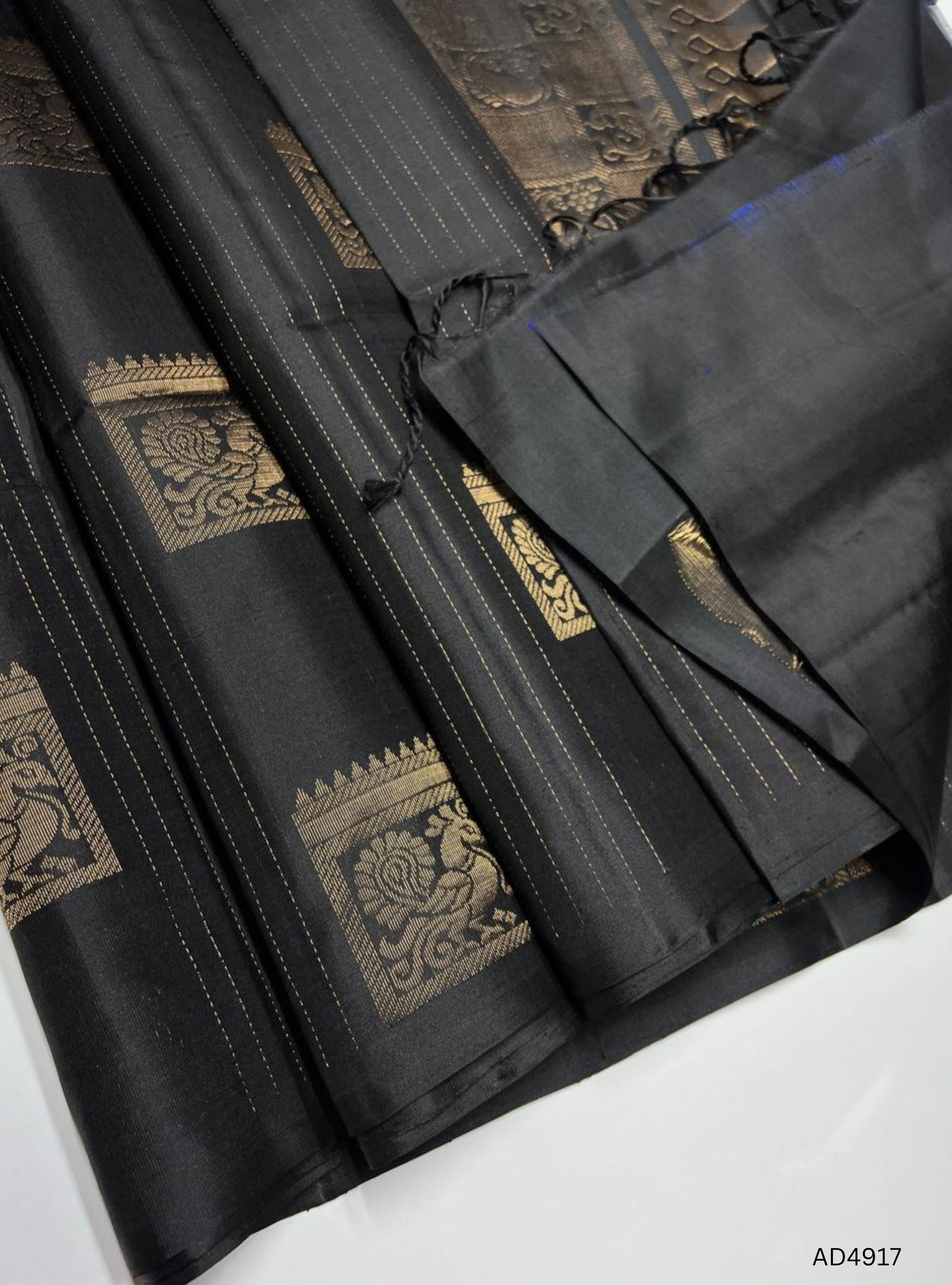 Black -  Soft Silk Saree