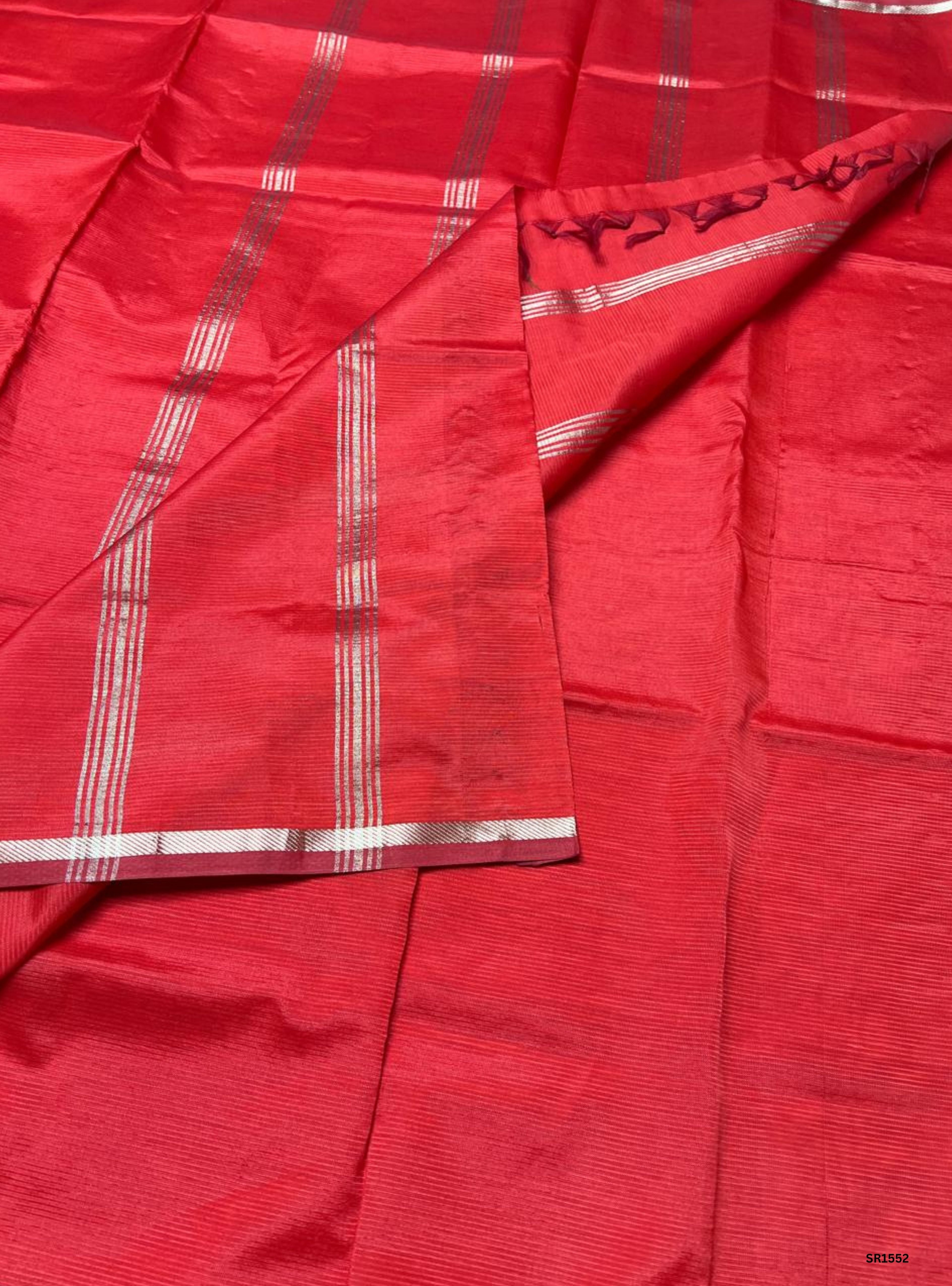 Red - Mangalagiri Silk Cotton Saree