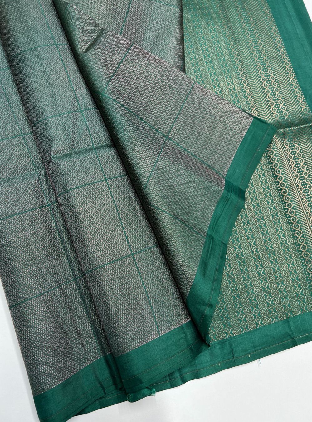 Mint Green - Soft Silk Saree