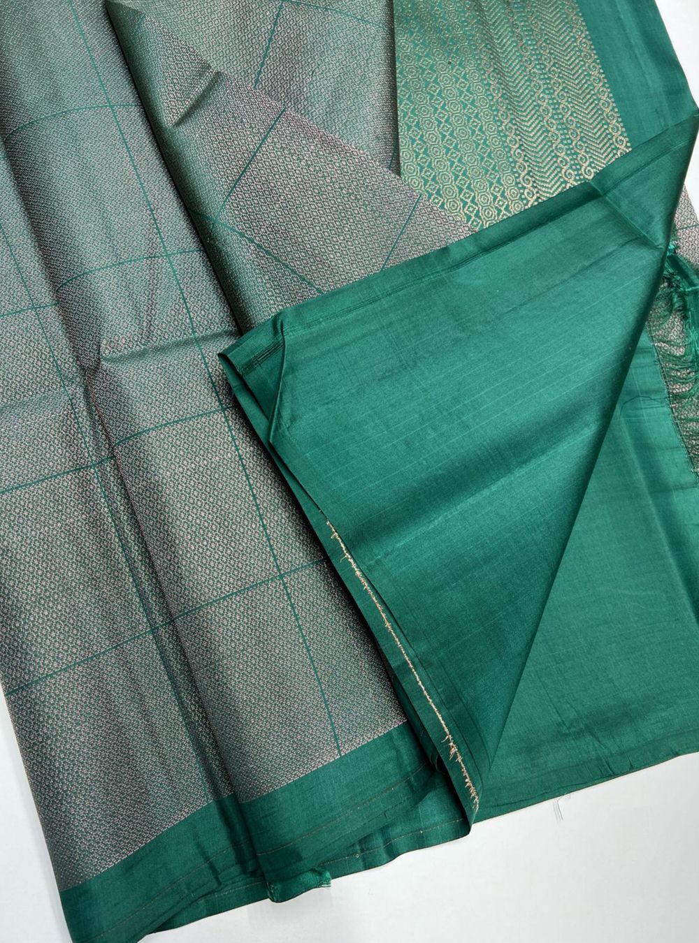 Mint Green - Soft Silk Saree
