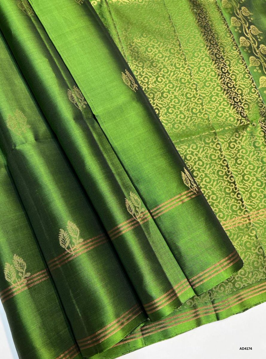 Avocado - Soft Silk Saree