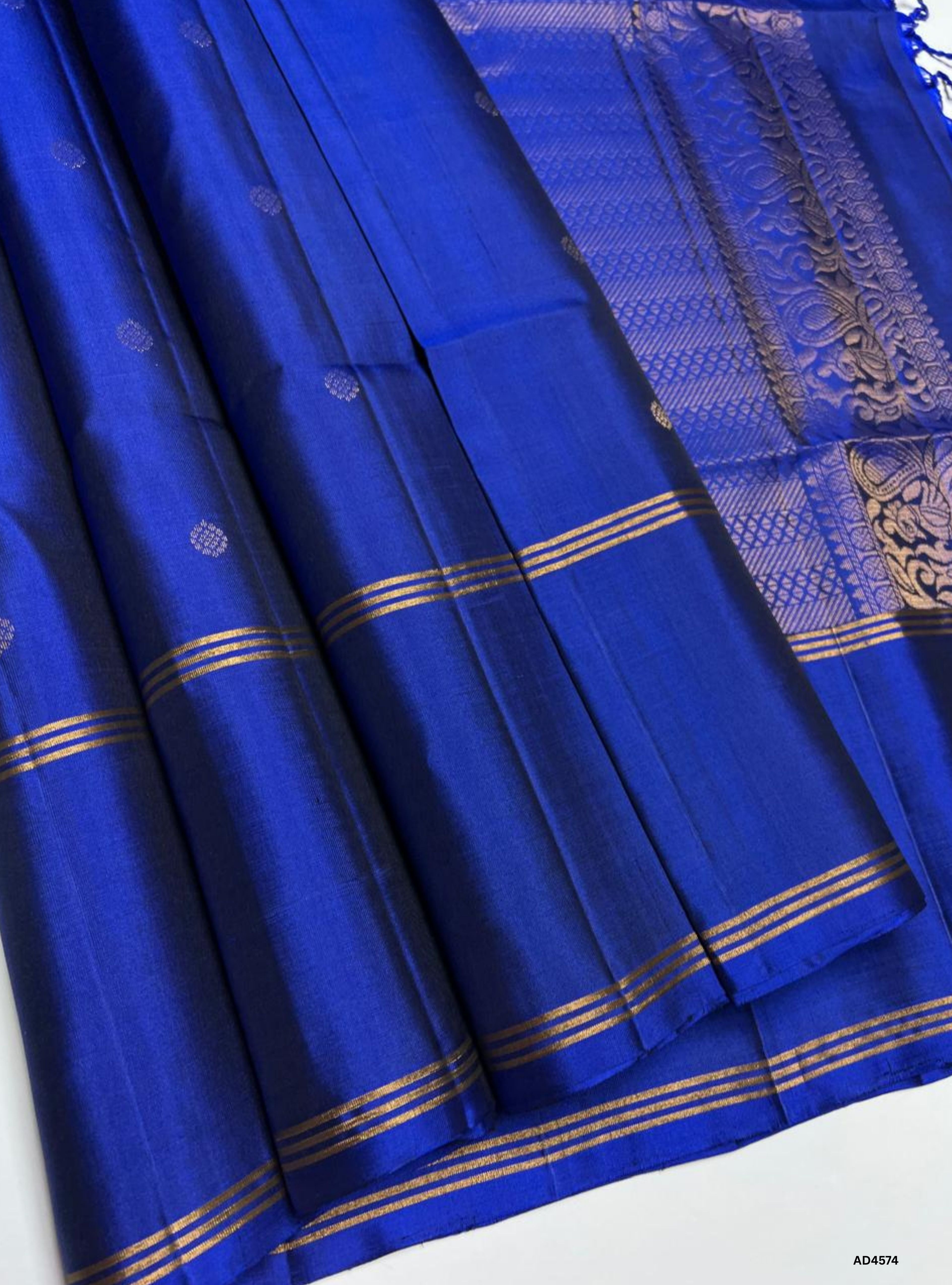Royal Blue - Soft Silk Saree