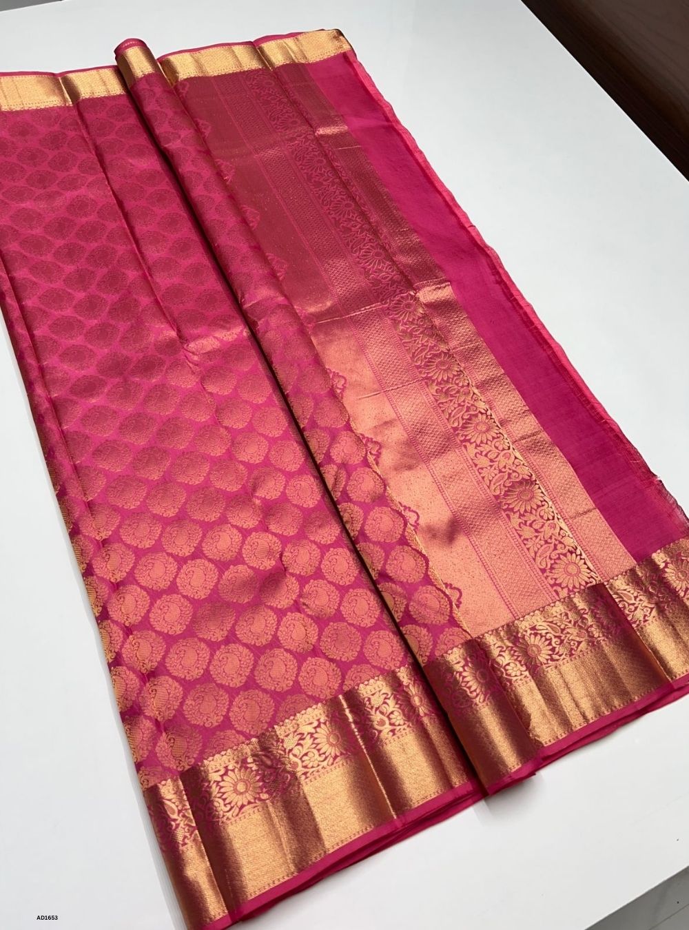Pink -  Soft Silk Saree