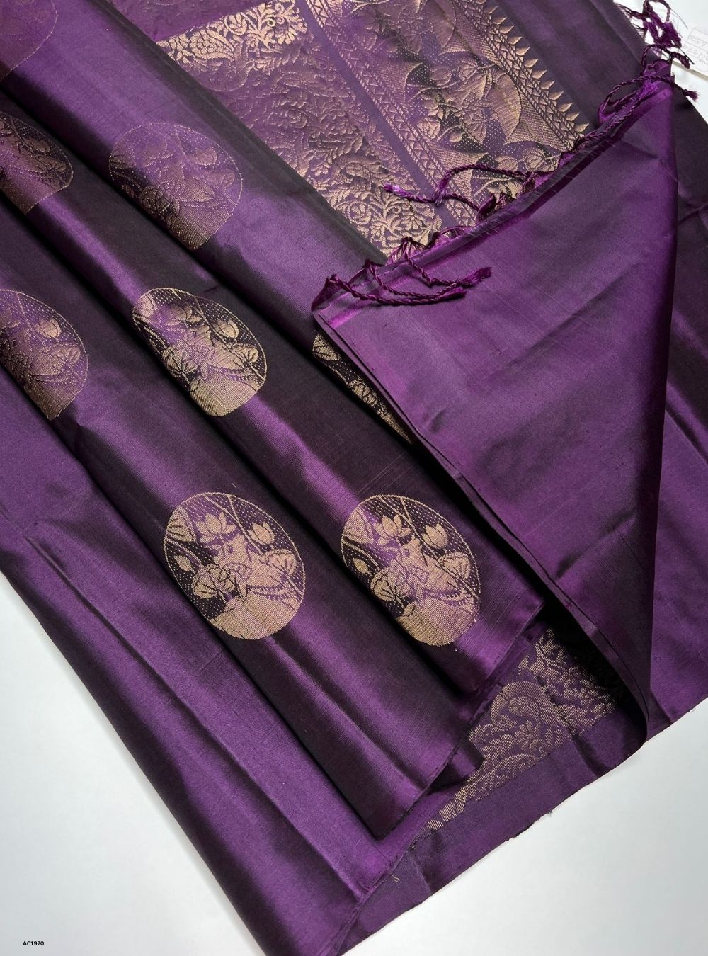 Violet - Soft Silk Saree