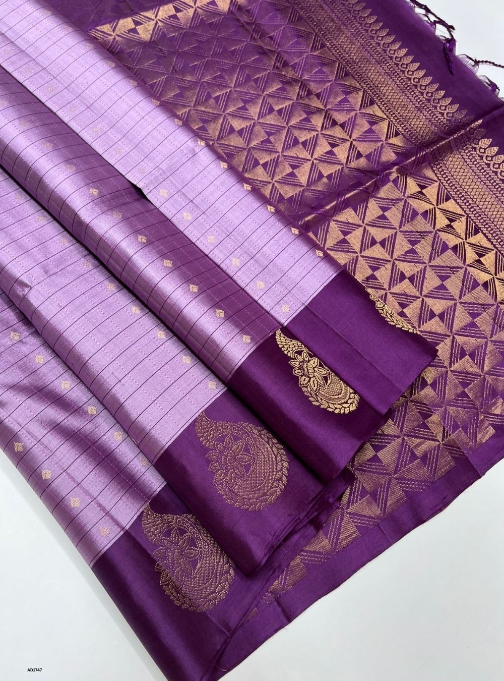 Purple  - Soft Silk Saree