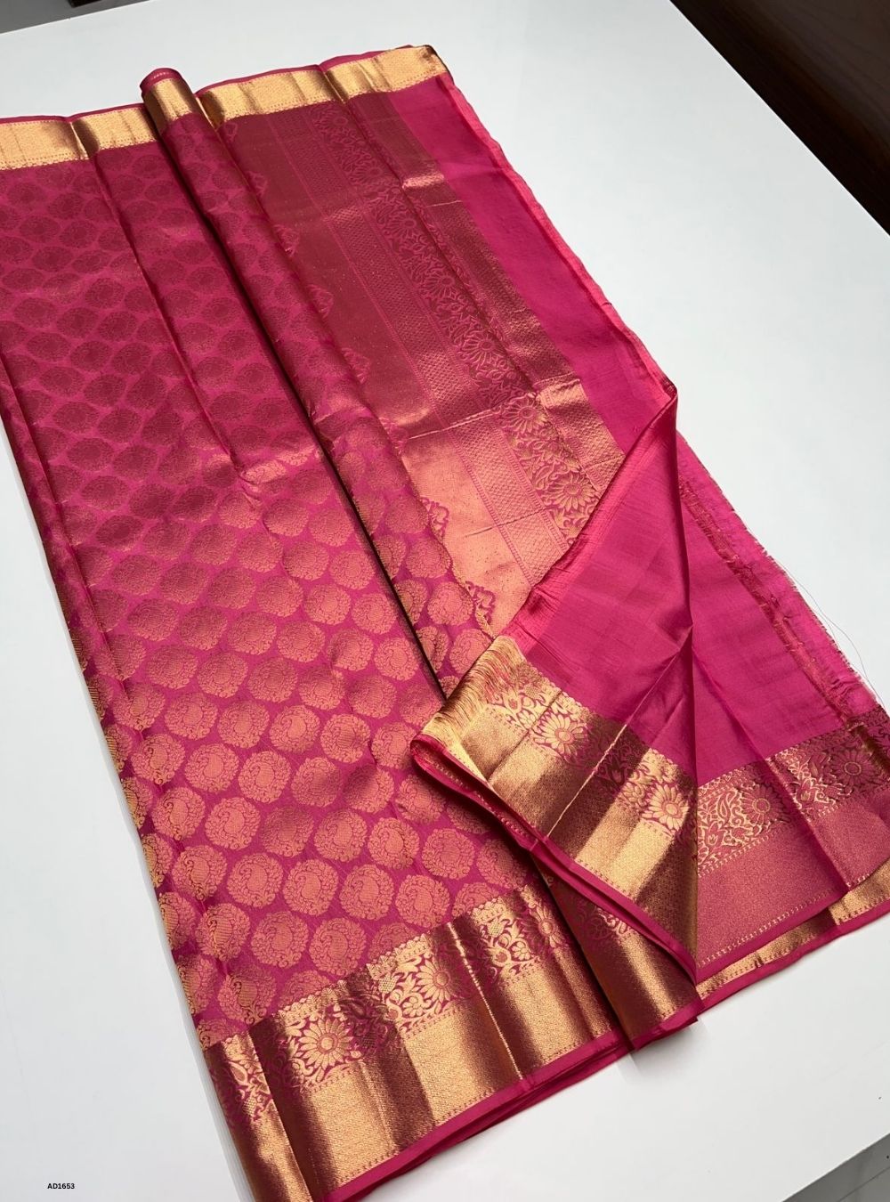 Pink -  Soft Silk Saree