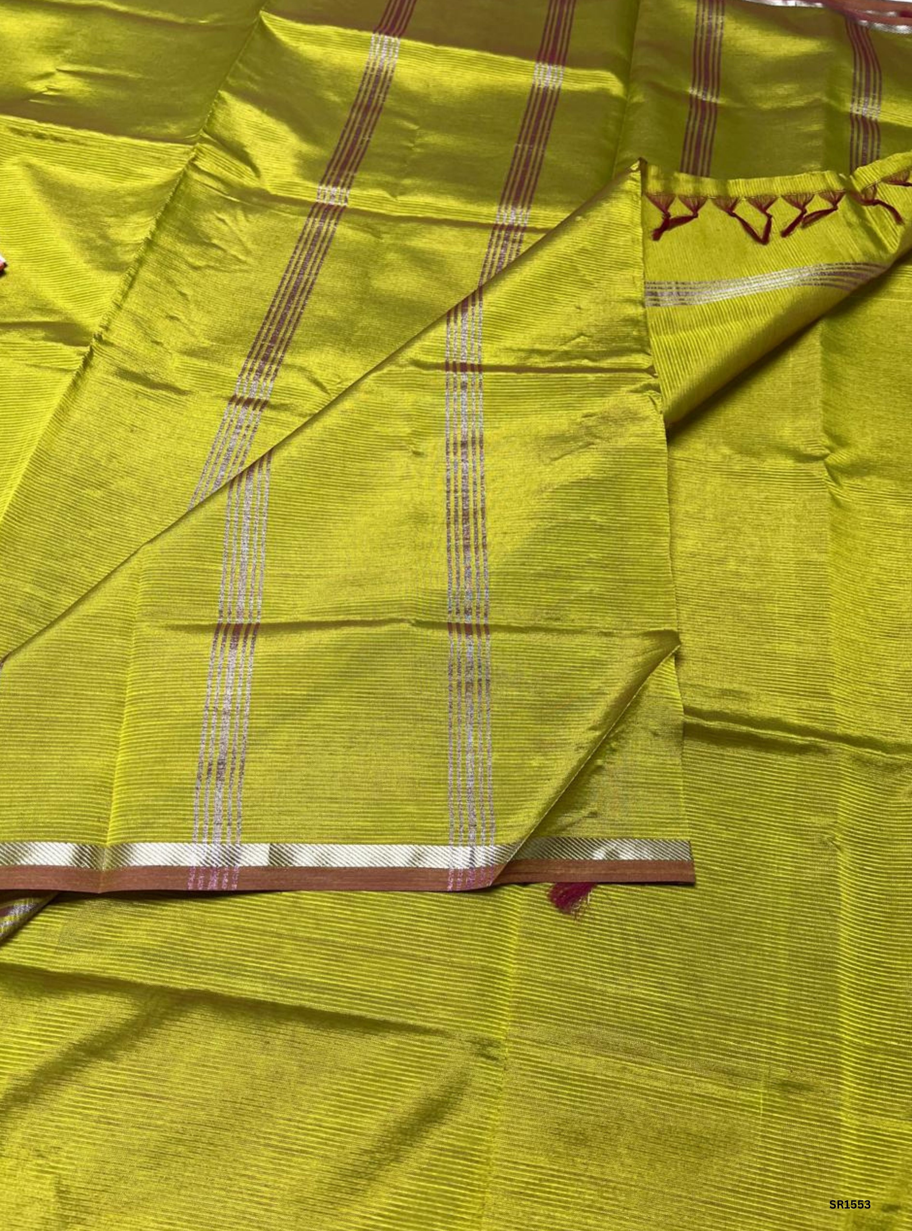 Green - Mangalagiri Silk Cotton Saree