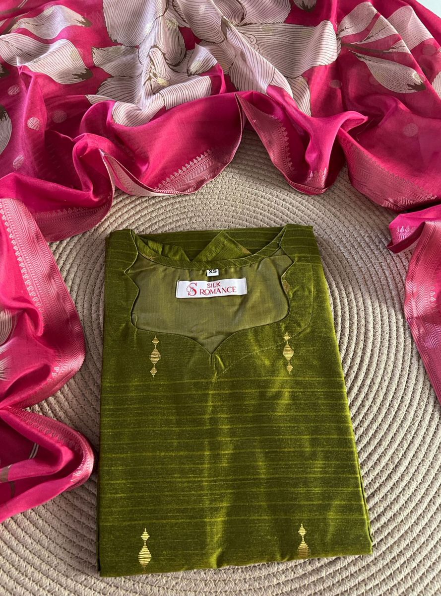 Olive Green- Kurti