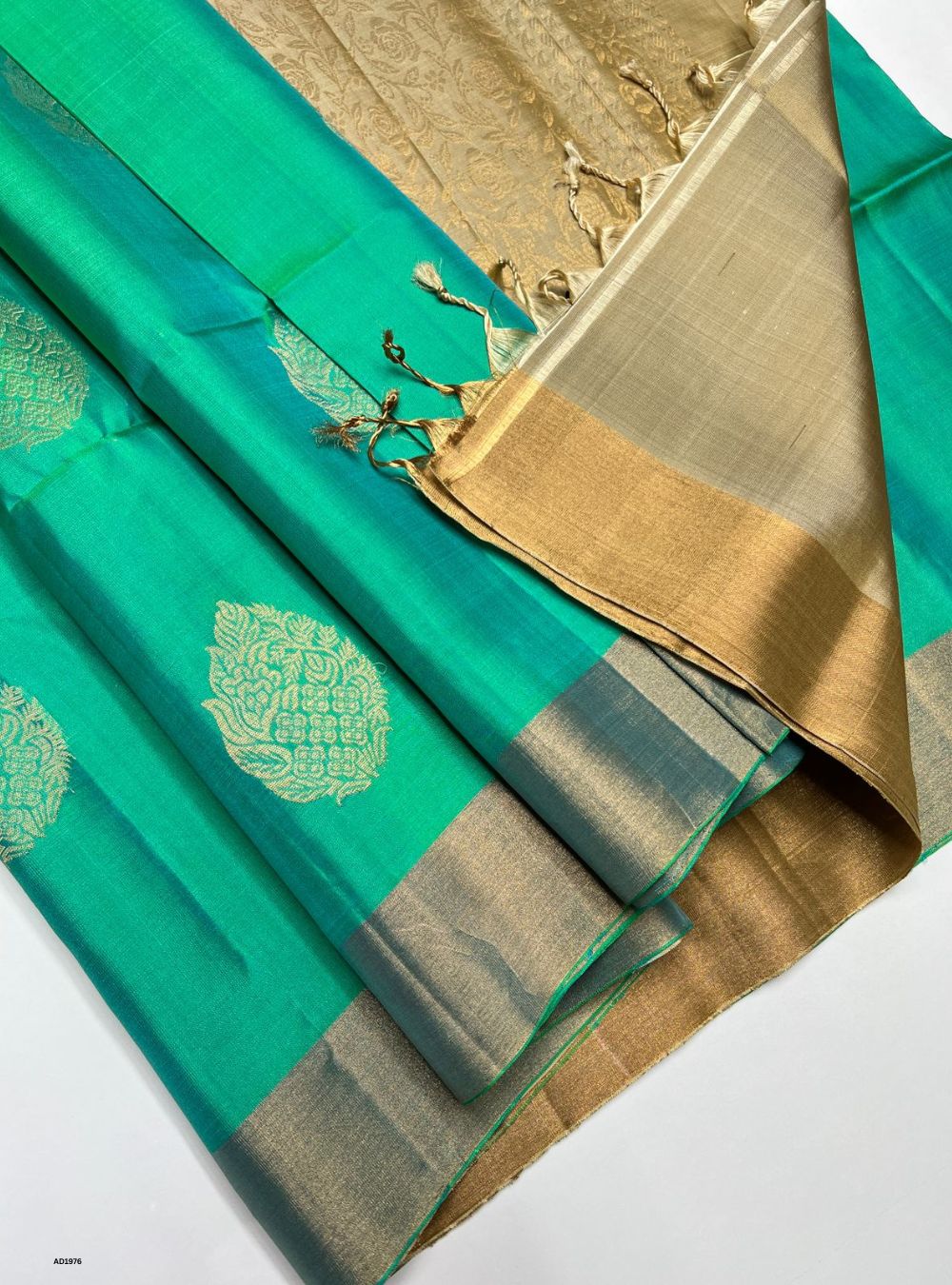 Rexona & Beige - Soft Silk Saree