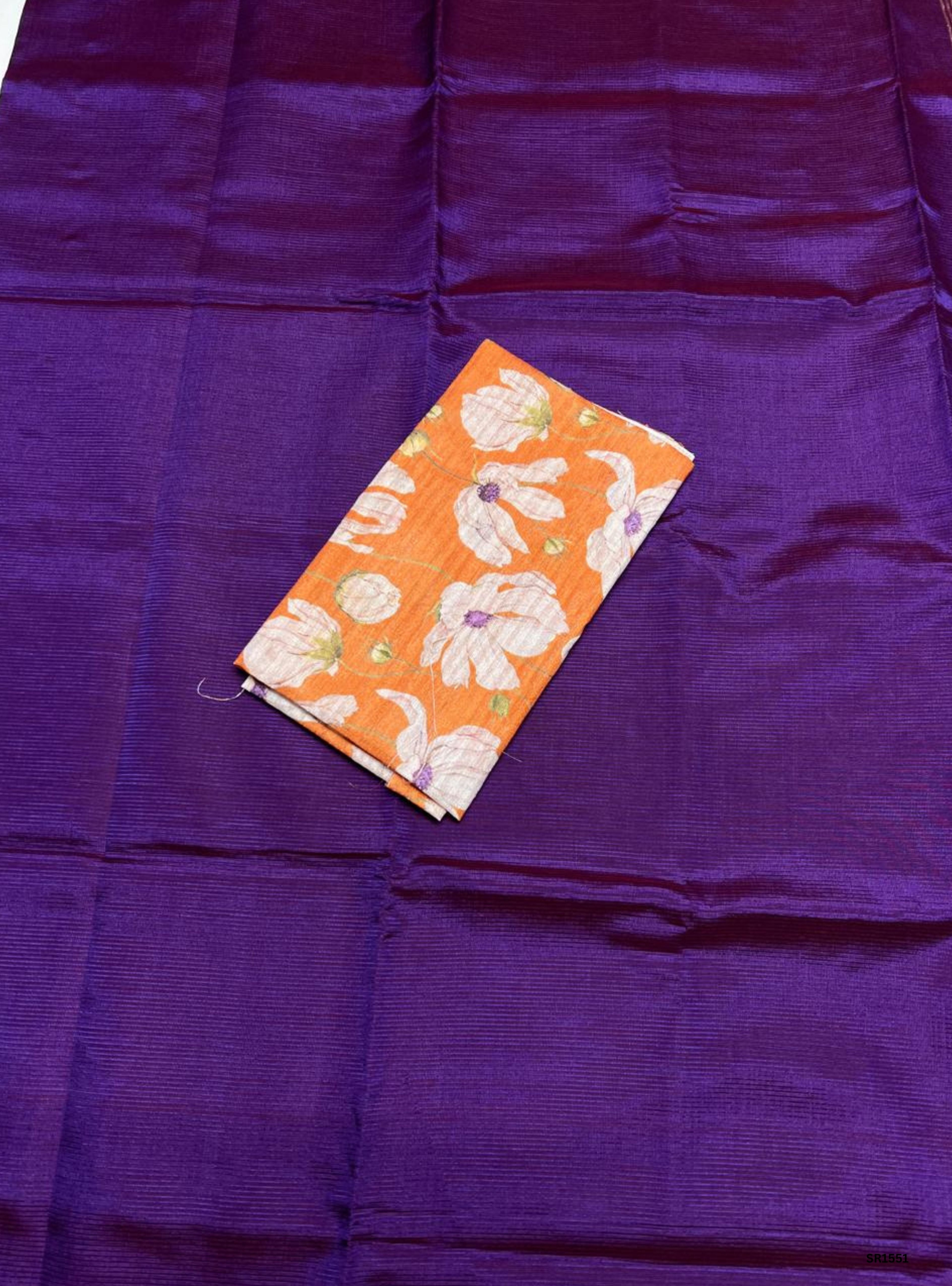 Purple - Mangalagiri Silk Cotton Saree