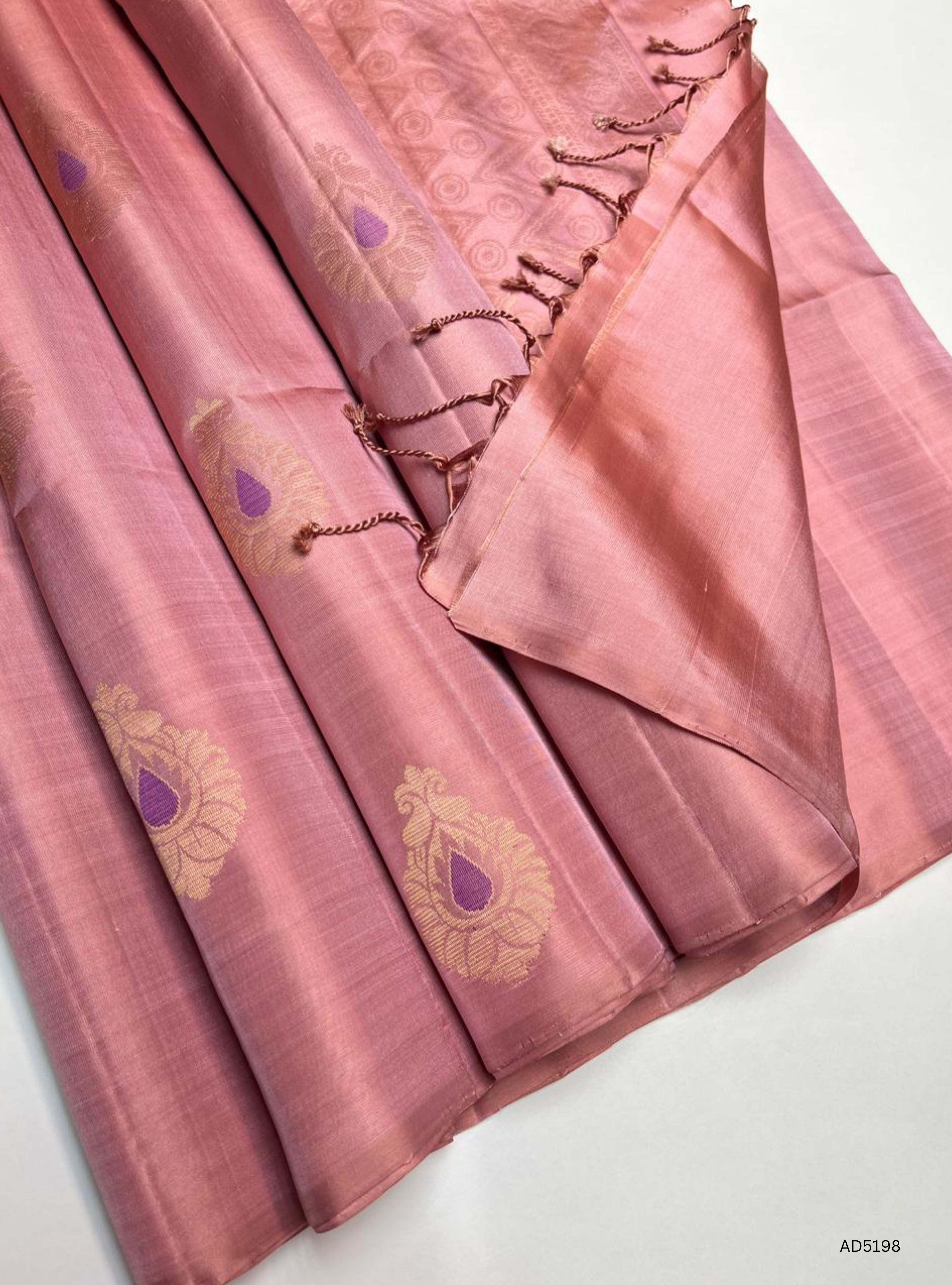 Maple Biscuit - Soft Silk Saree