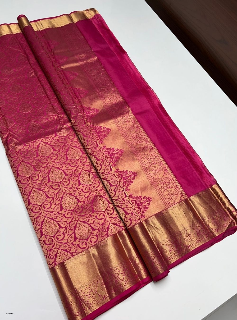 Candy Pink -  Soft Silk Saree