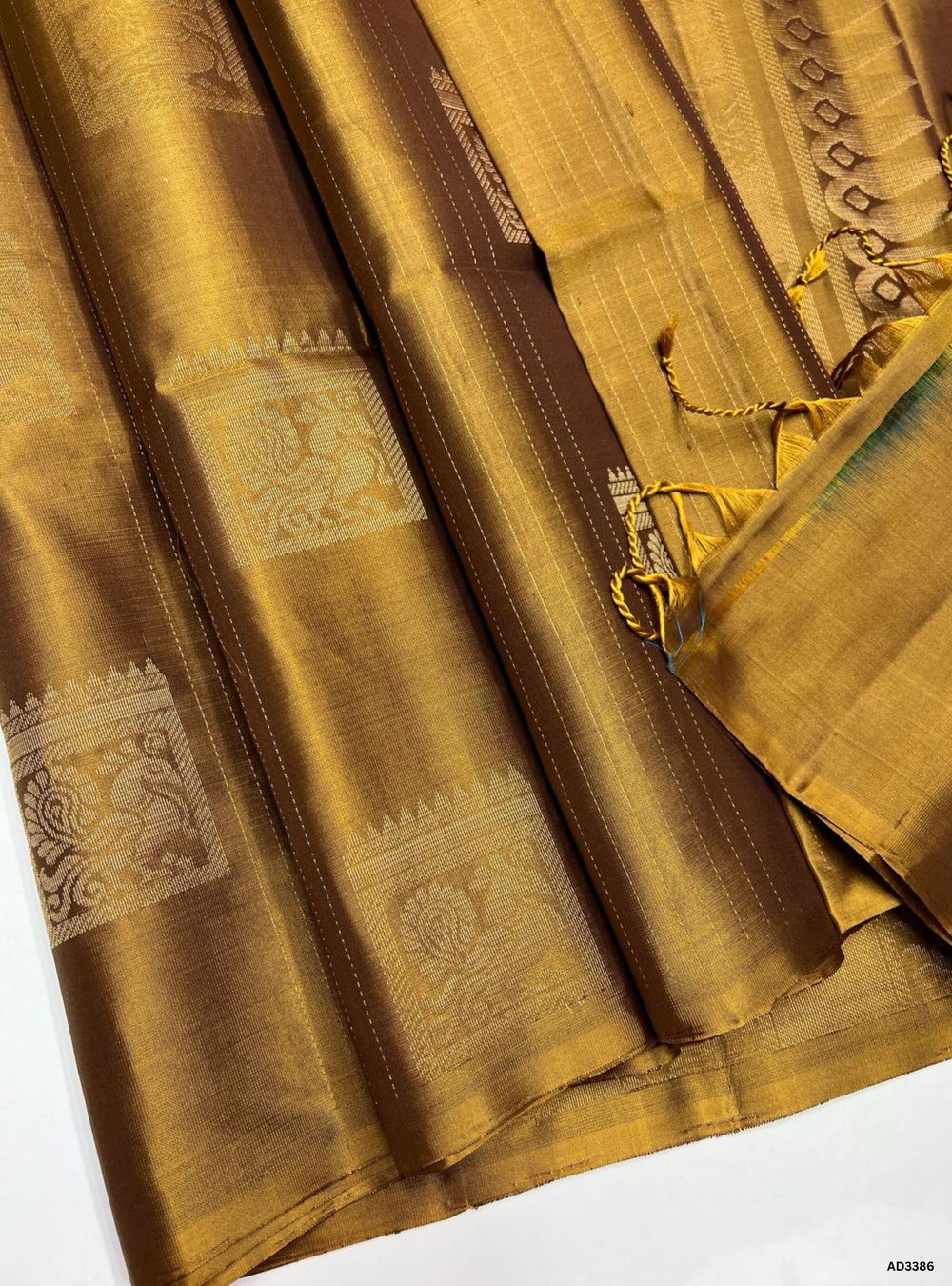 Olive Brown - Soft Silk Sarees