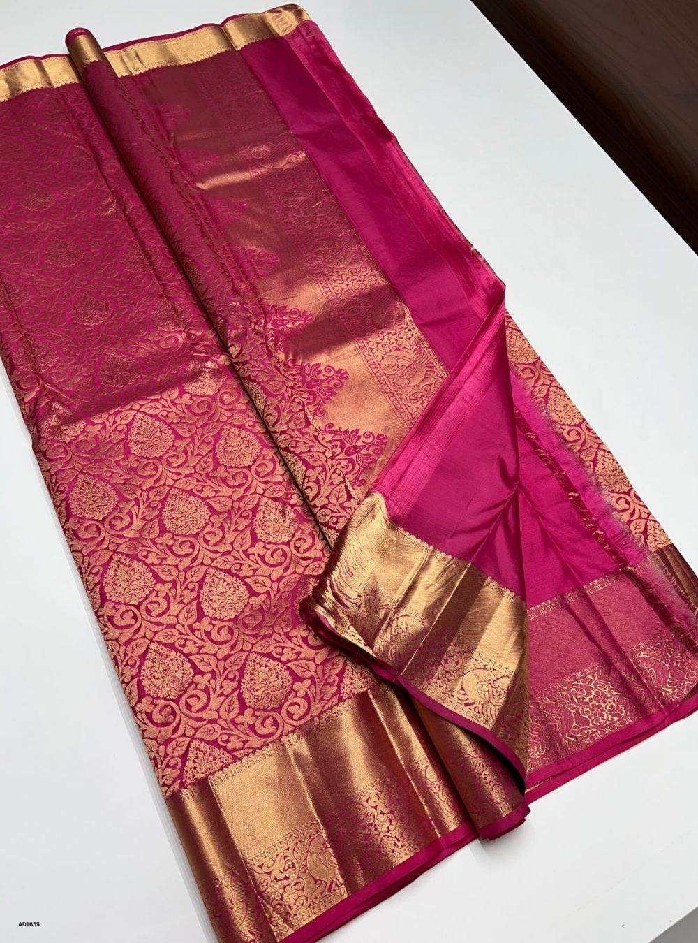 Candy Pink -  Soft Silk Saree