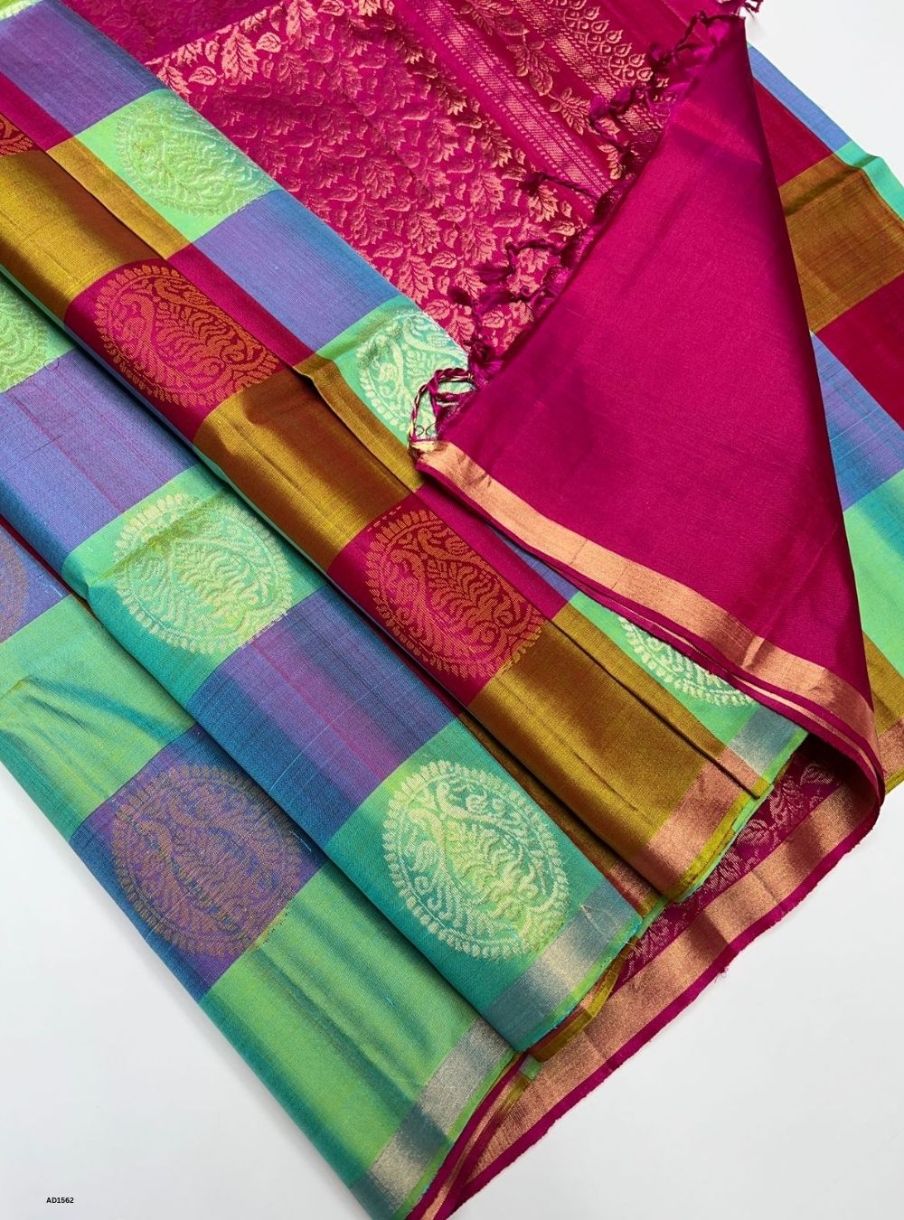 Multi Color -  Soft Silk Saree