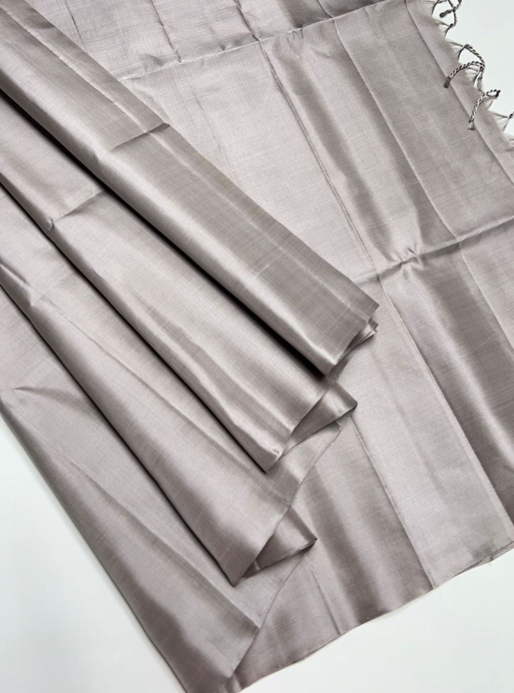 Silver - Soft Silk Saree