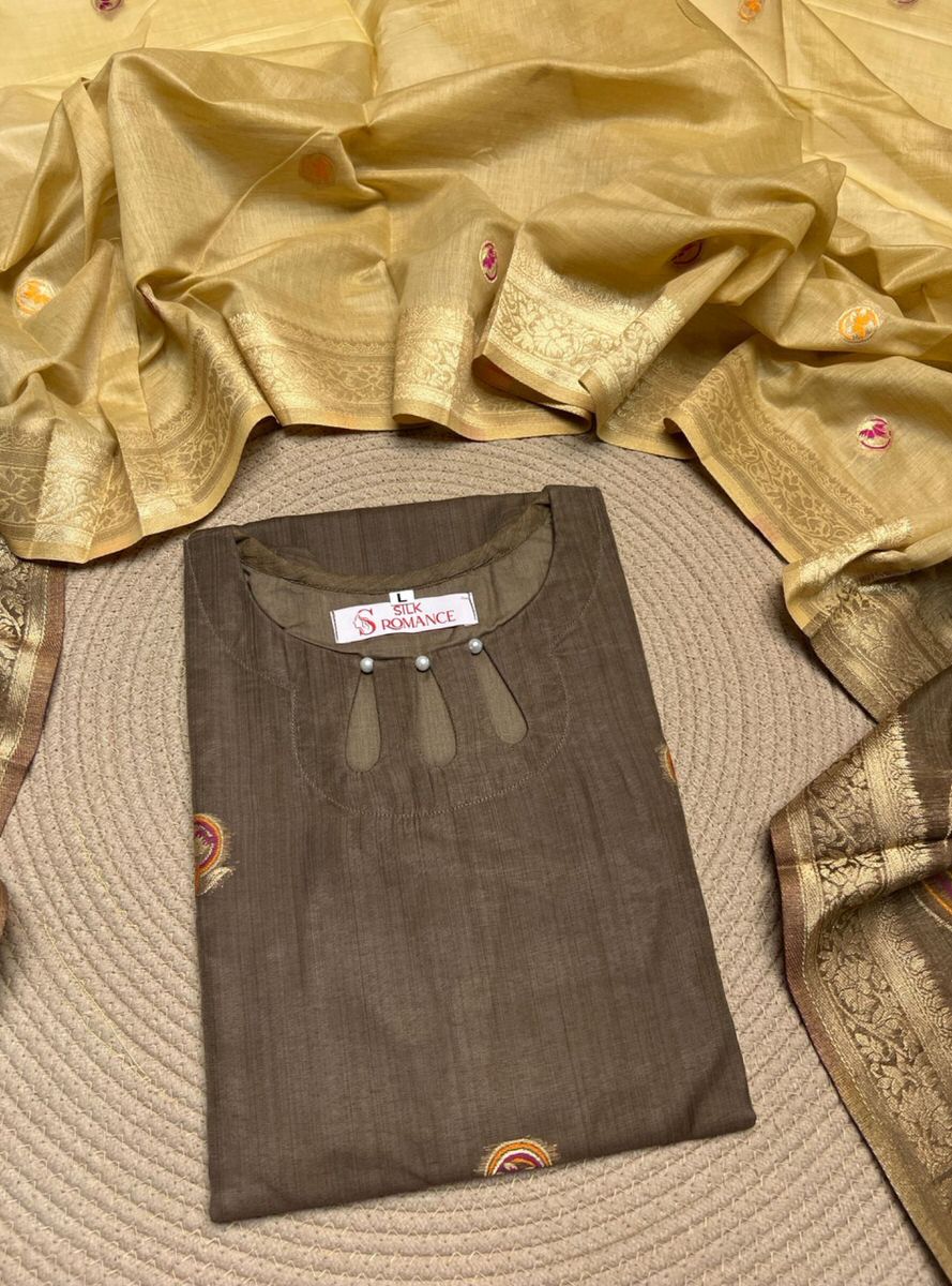 Brown- Kurti