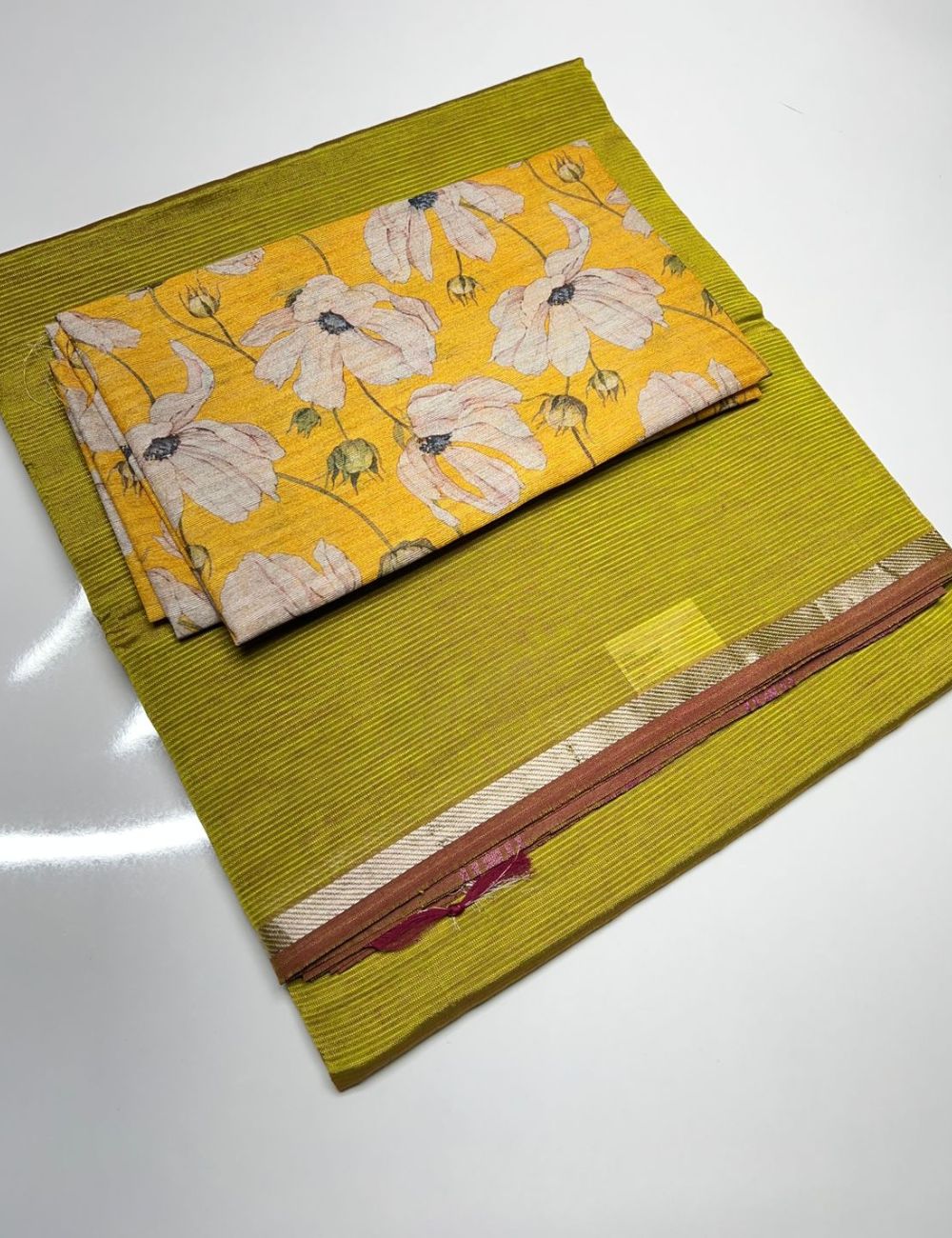 Parrot Green -  Mangalagiri Cotton