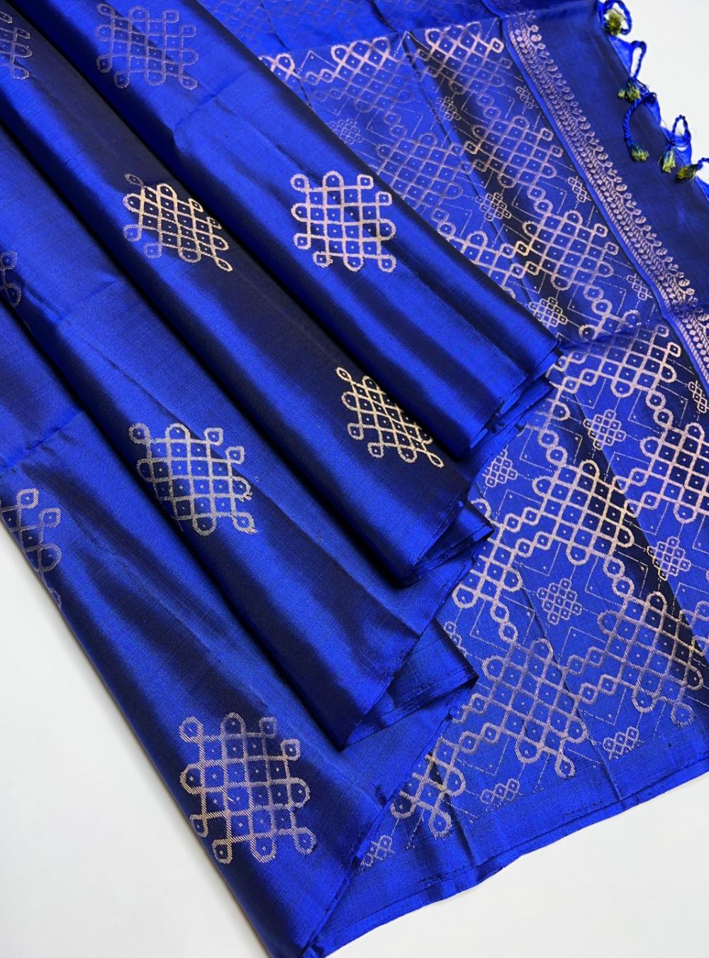 Royal Blue - Soft Silk Saree