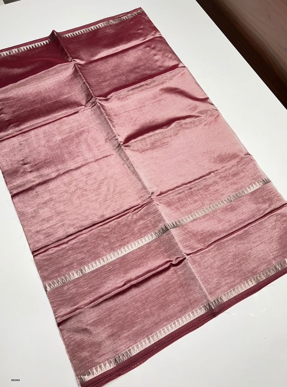 Onion Pink - Mangalagiri Silk Cotton