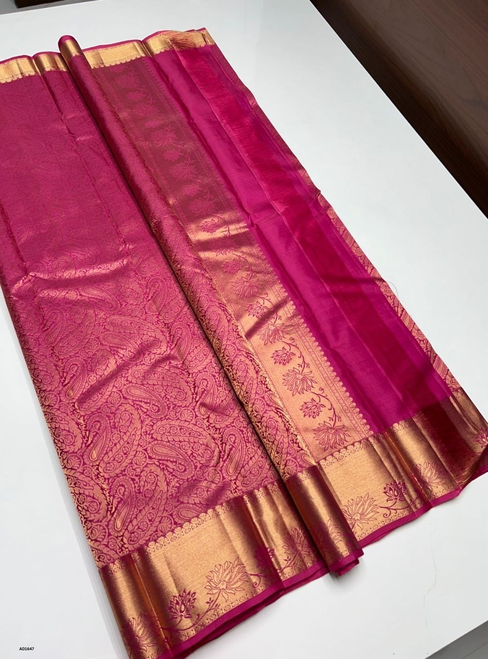 Pink -  Soft Silk Saree