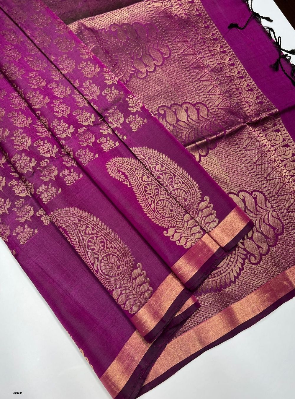 Magenta -  Soft Silk Saree
