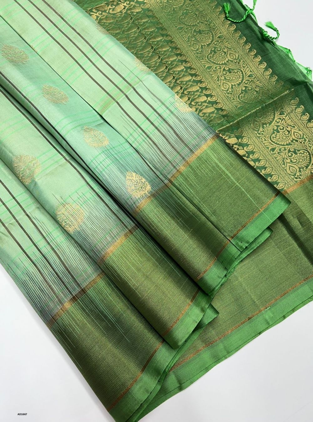 Green -  Soft Silk Saree