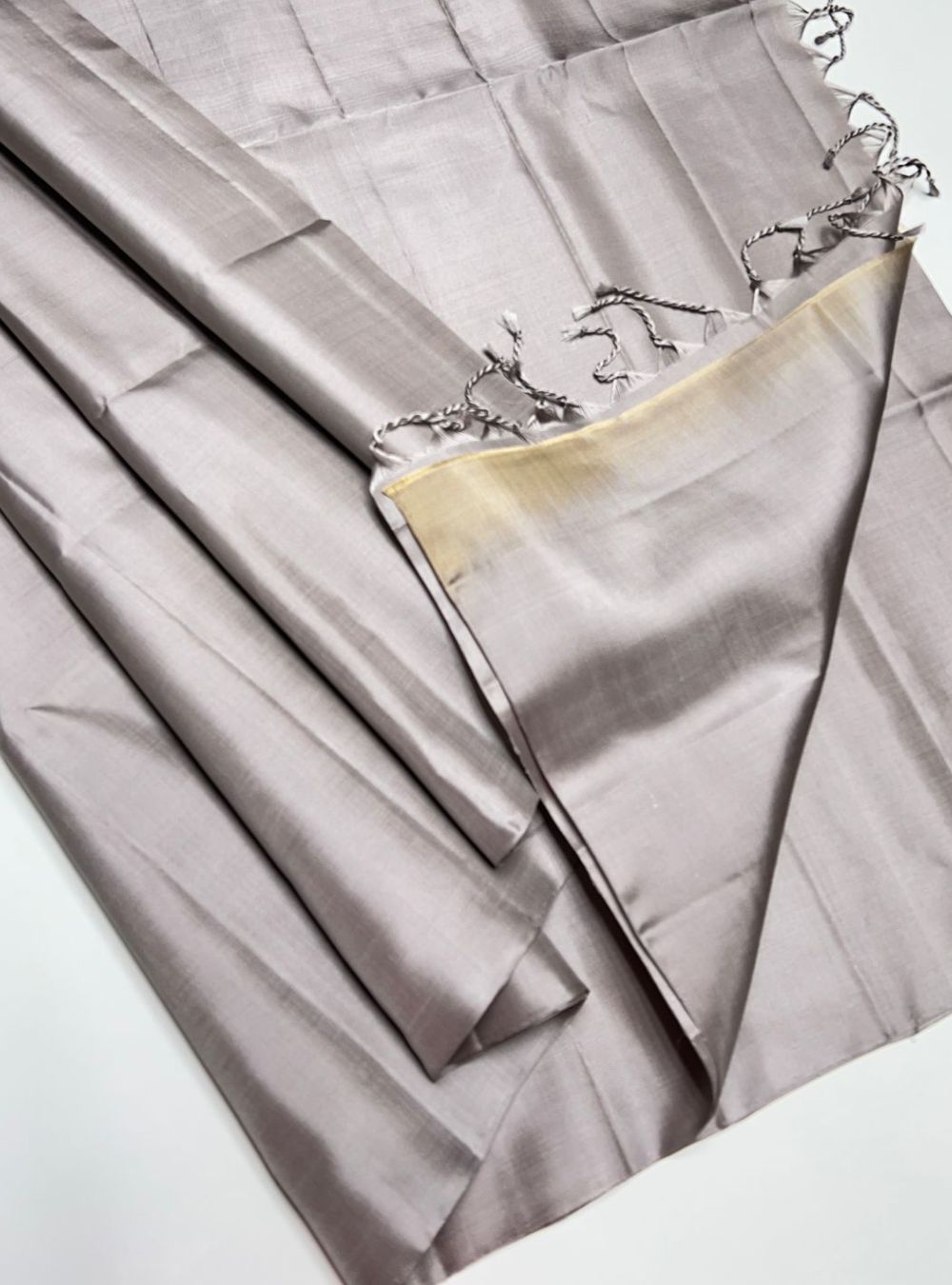 Silver - Soft Silk Saree