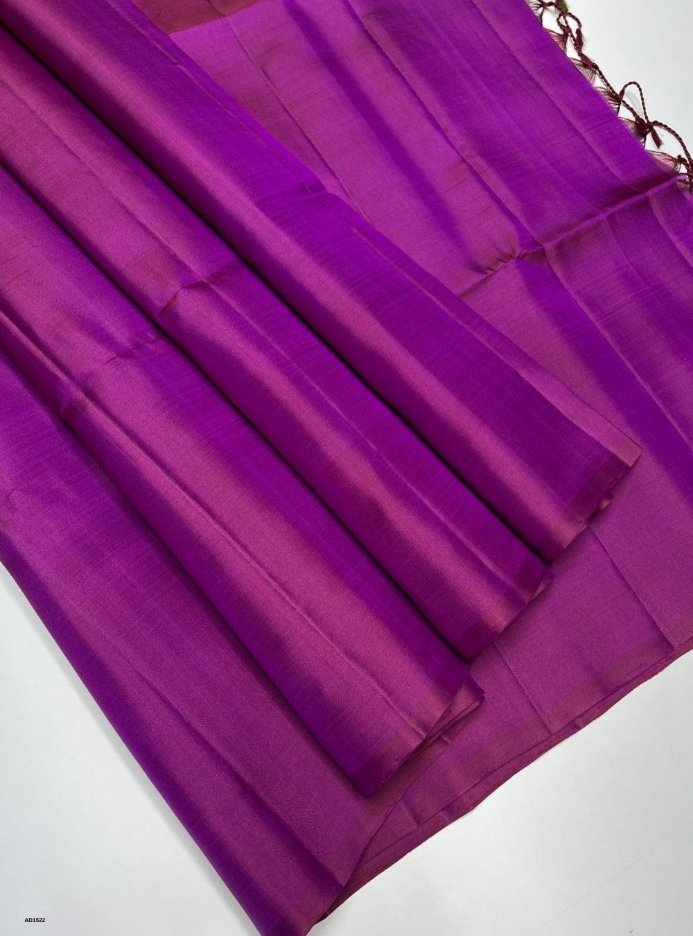 Purple - Soft Silk Saree