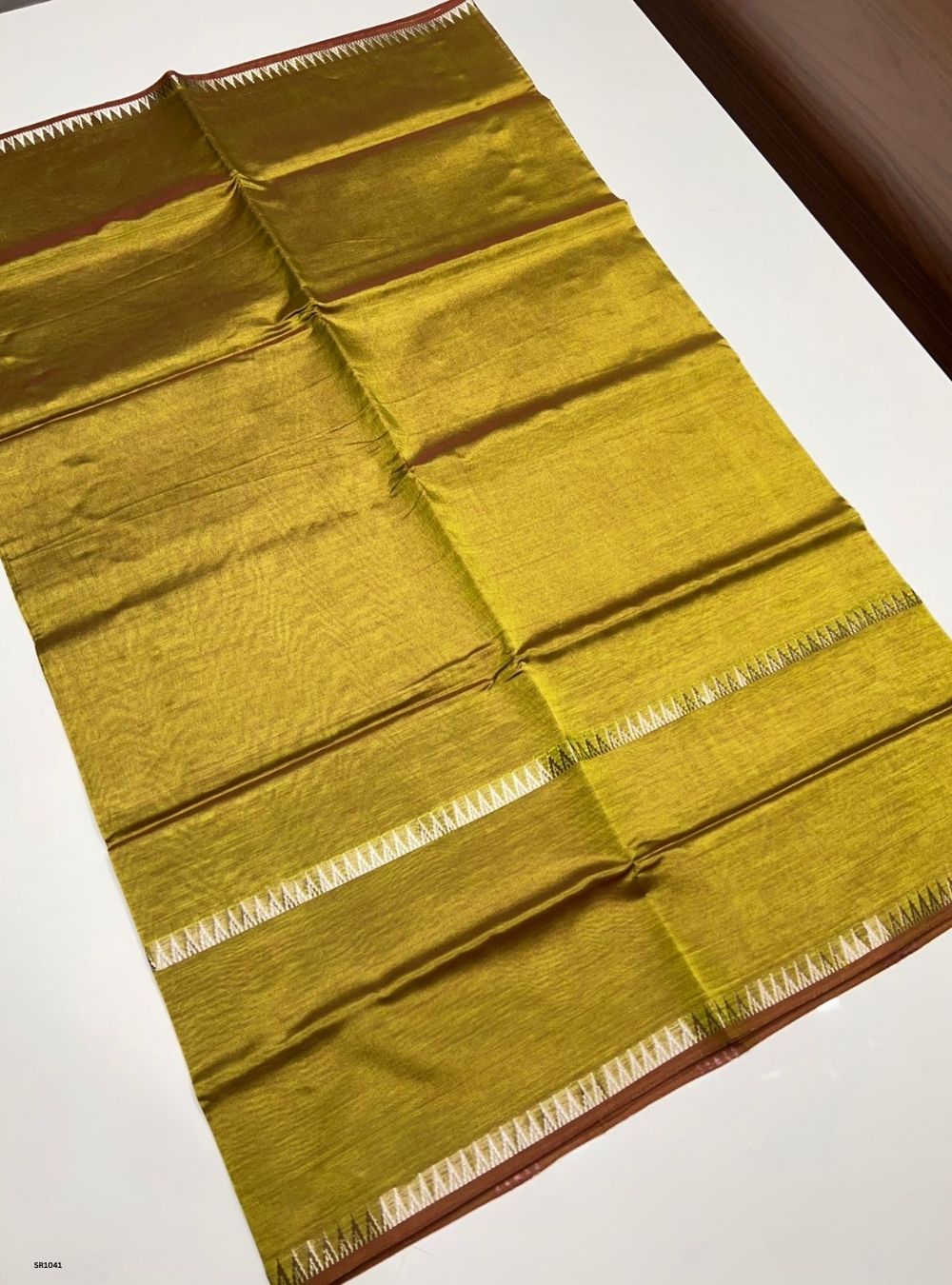 Mustard Yellow - Mangalagiri Silk Cotton