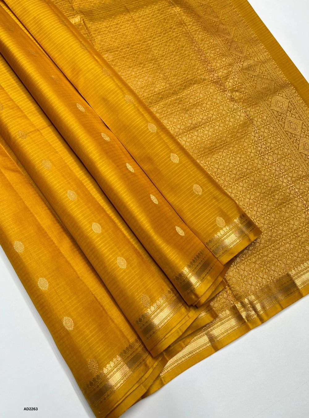 Yellow - Soft Silk Saree