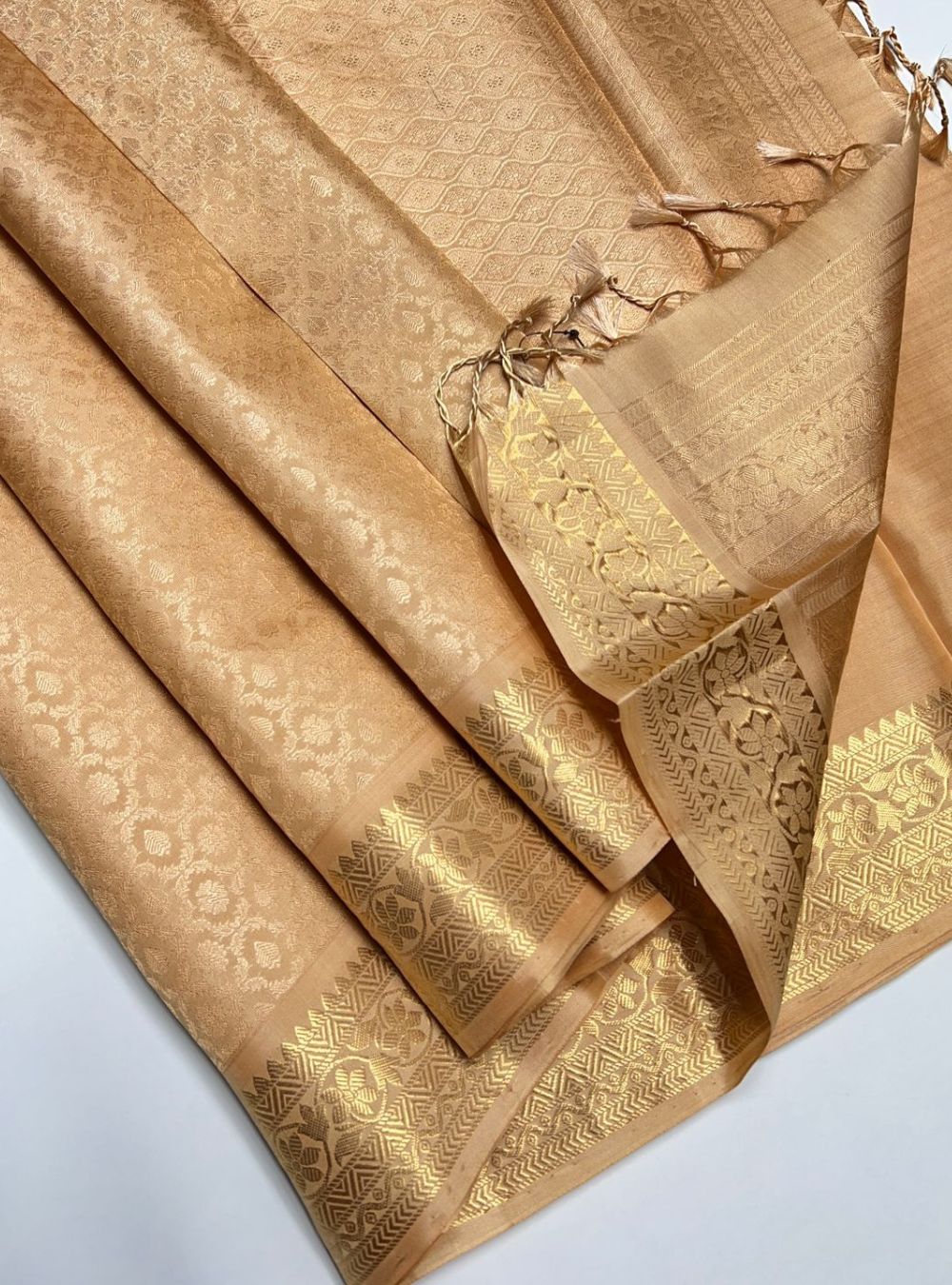 Sandal - Soft Silk Saree