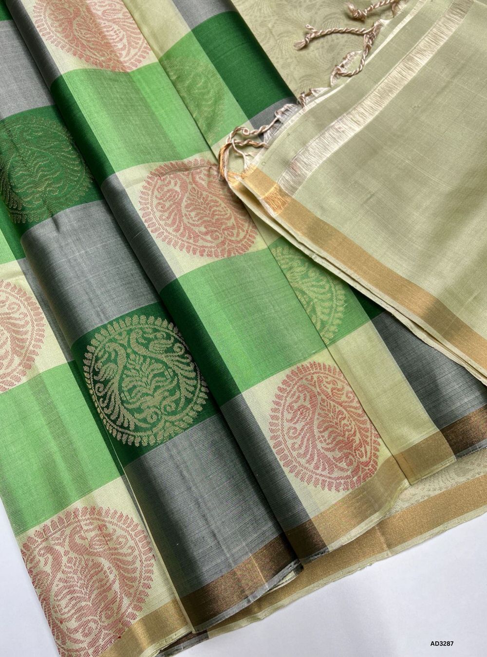 Green - Soft Silk Saree