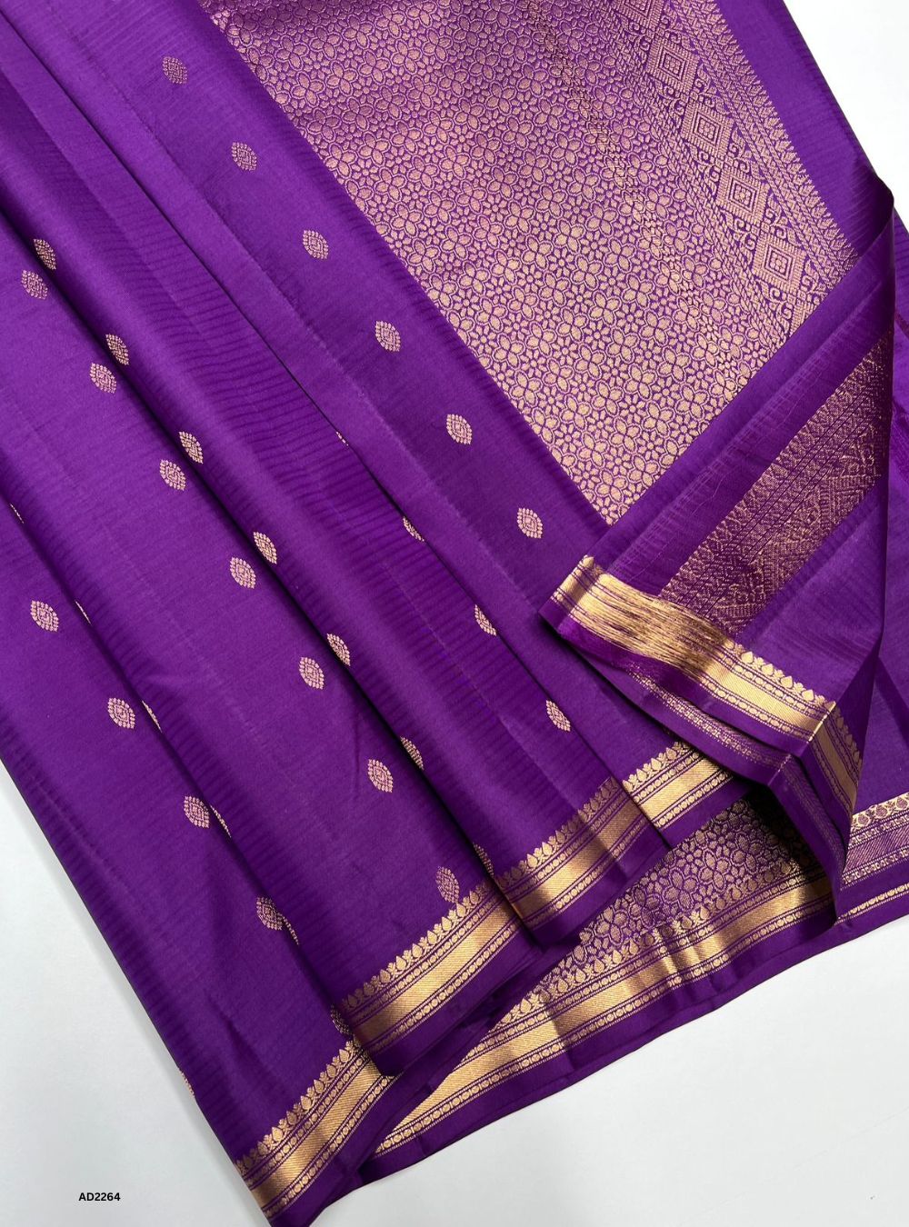 Violet - Soft Silk Saree