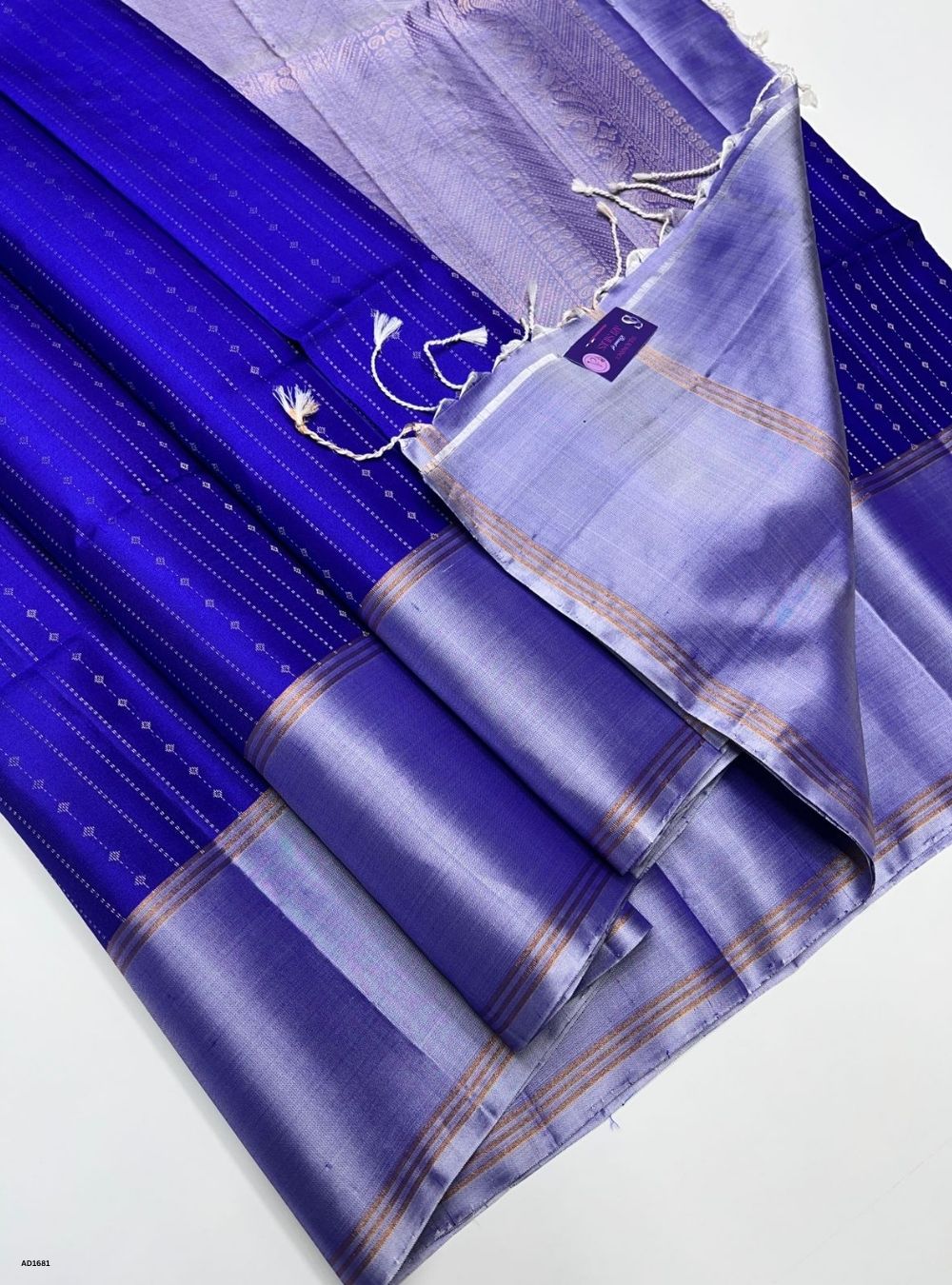 Blue -  Soft Silk Saree