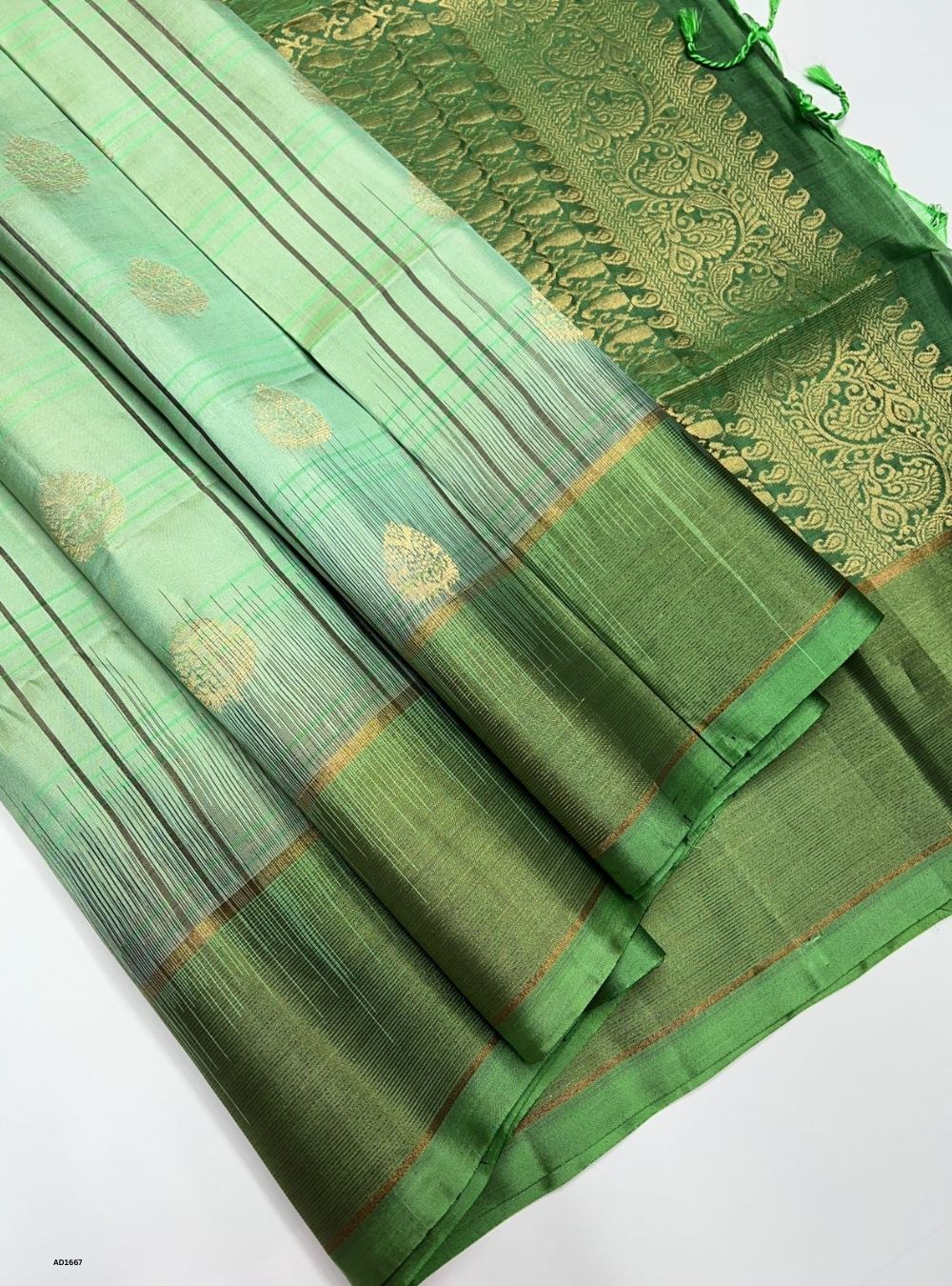 Green -  Soft Silk Saree