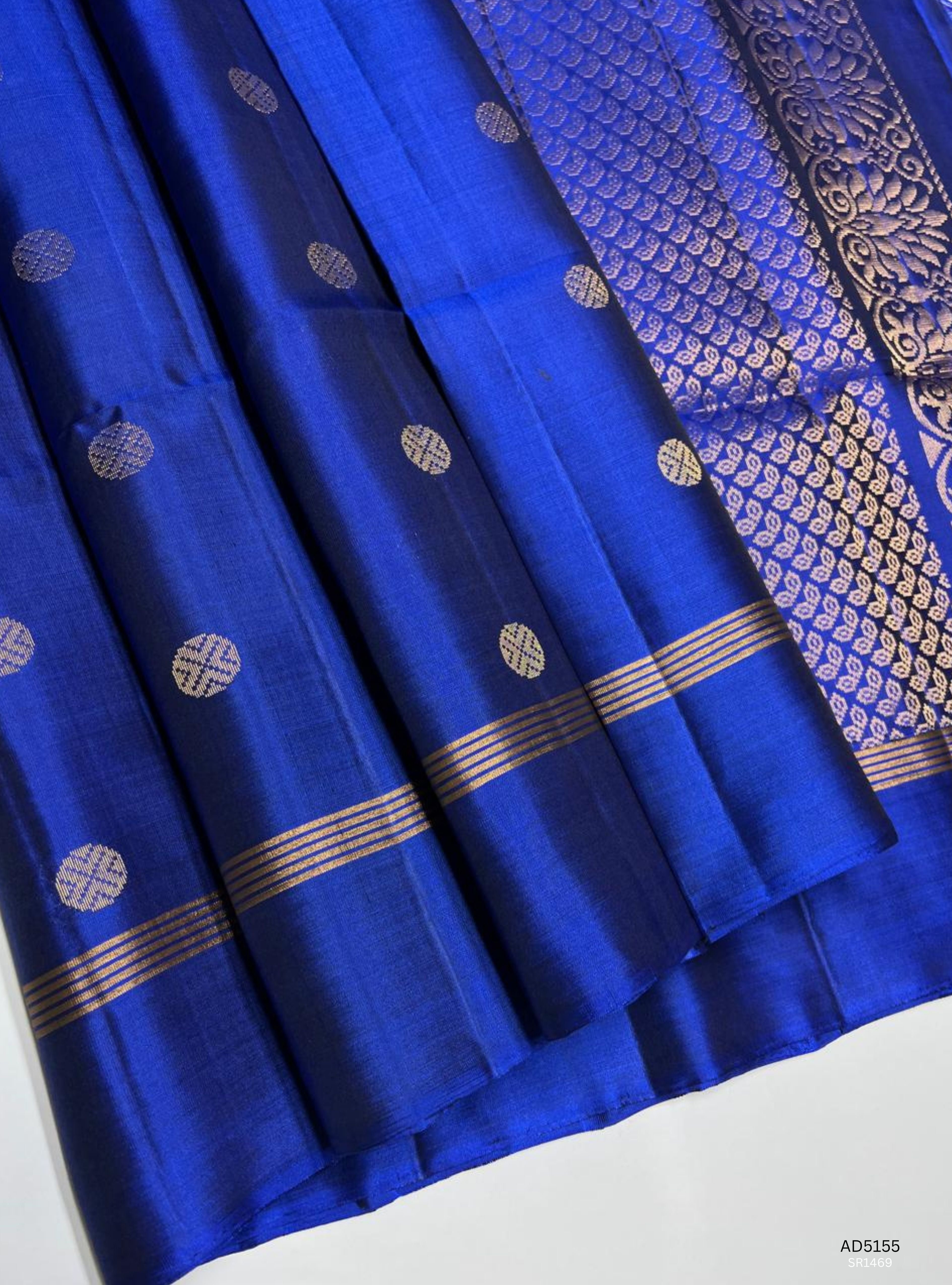 Blue - Soft Silk Saree