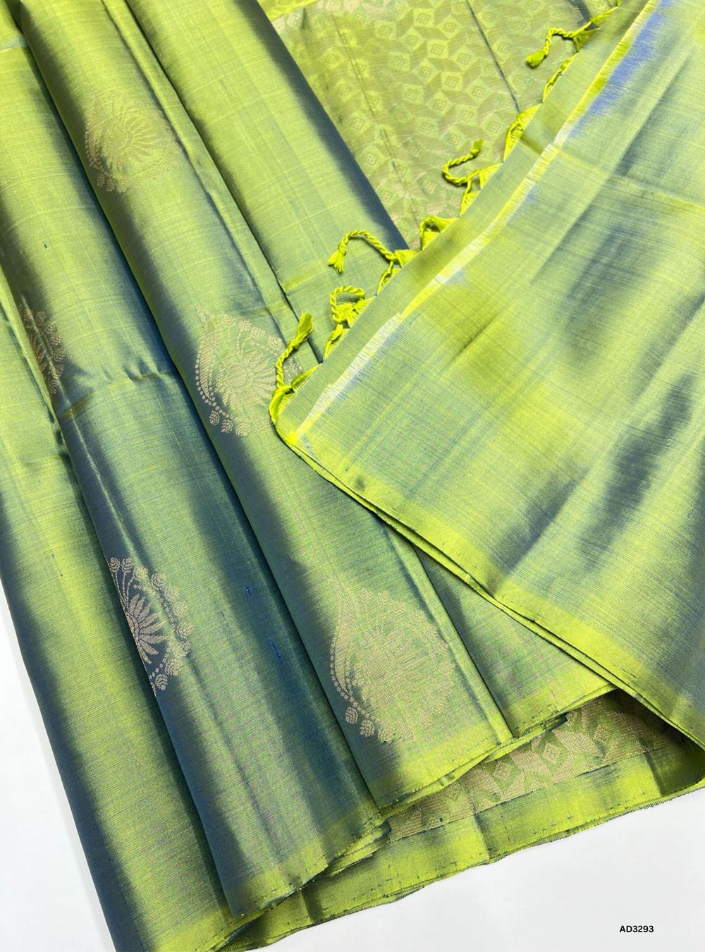 Elaichi Green - Soft Silk Saree