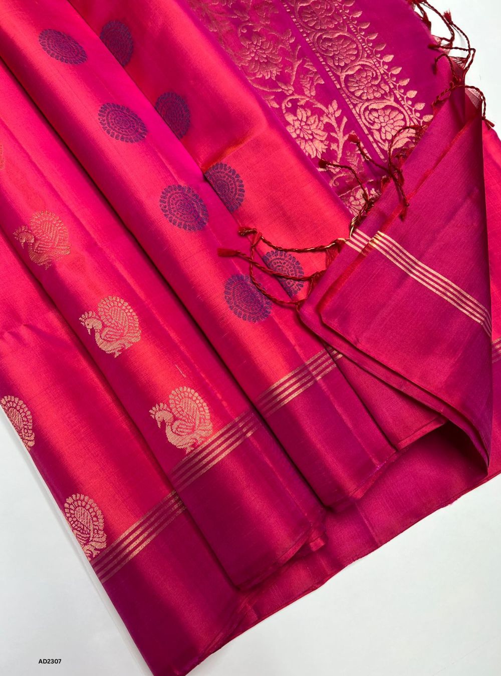 Pink -  Soft Silk Saree