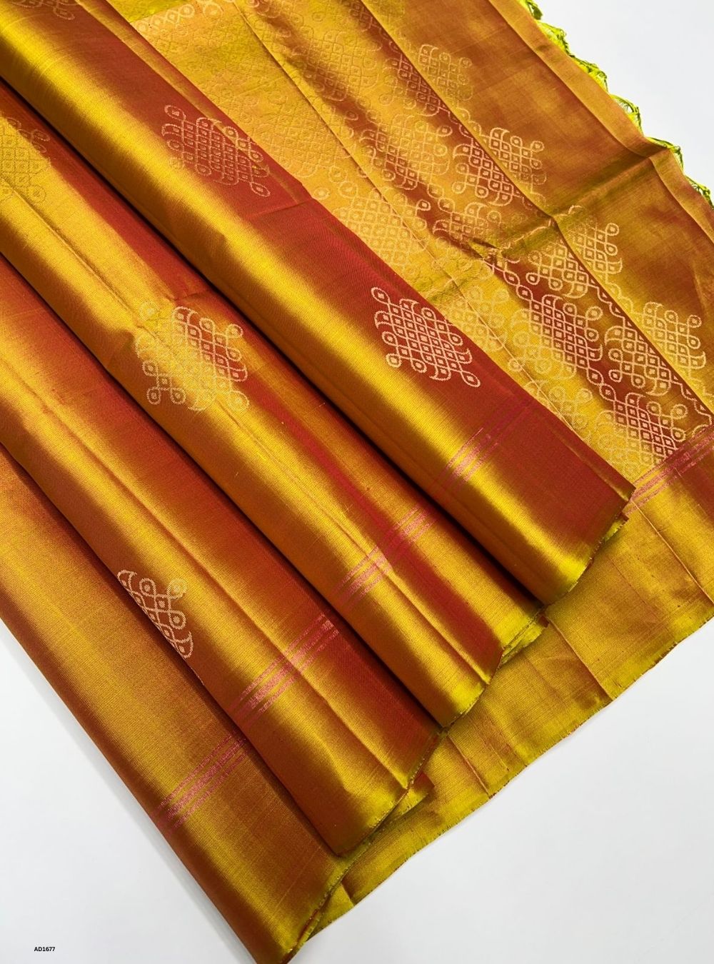 Gold -  Soft Silk Saree