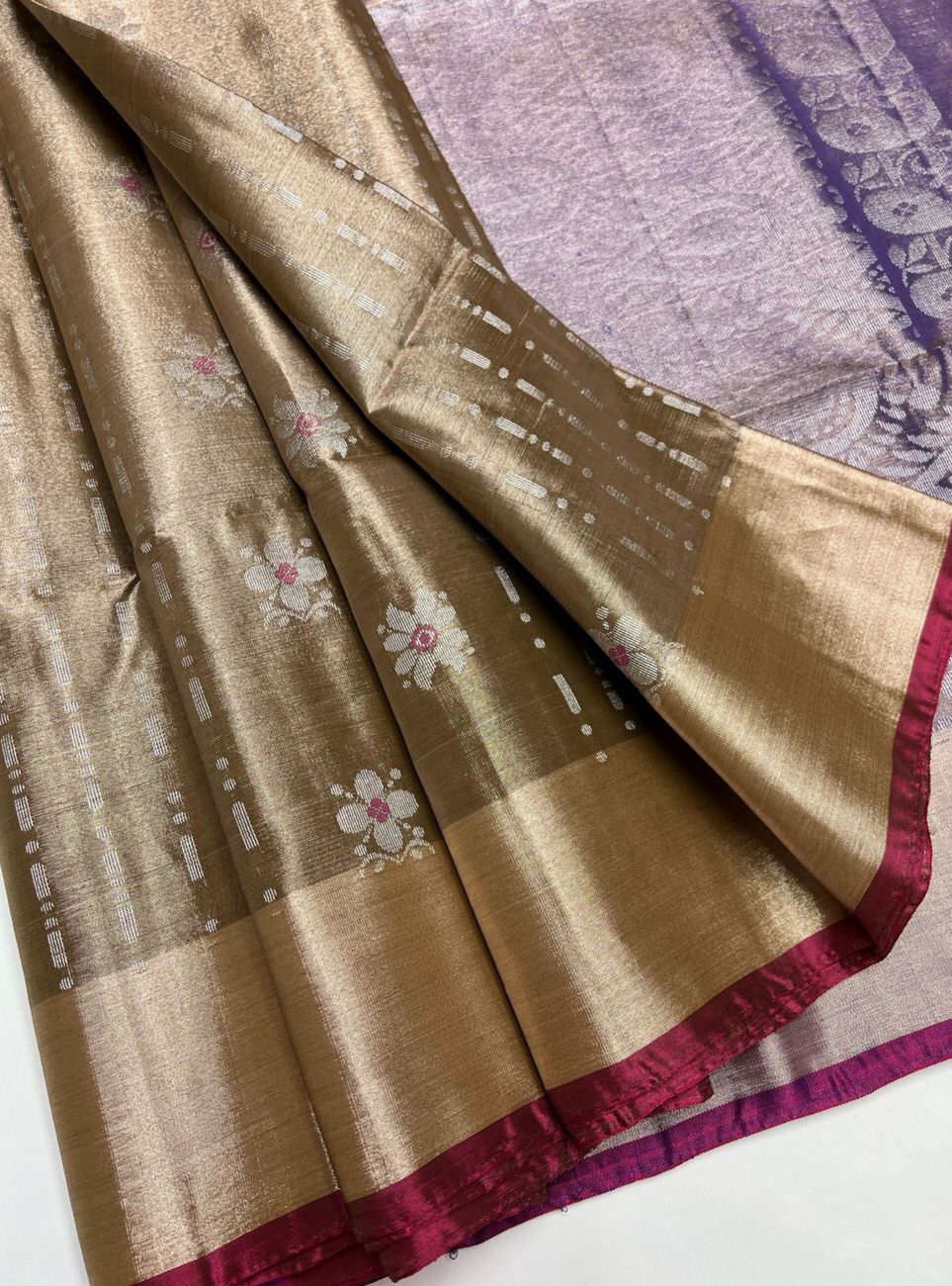 Golden - Tissue Uppada Saree