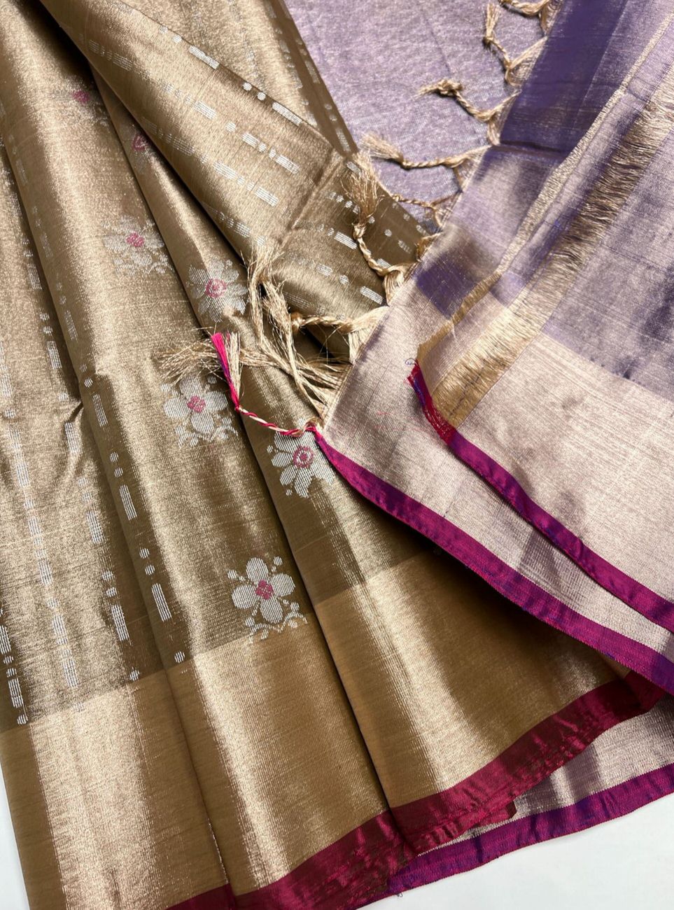 Golden - Tissue Uppada Saree