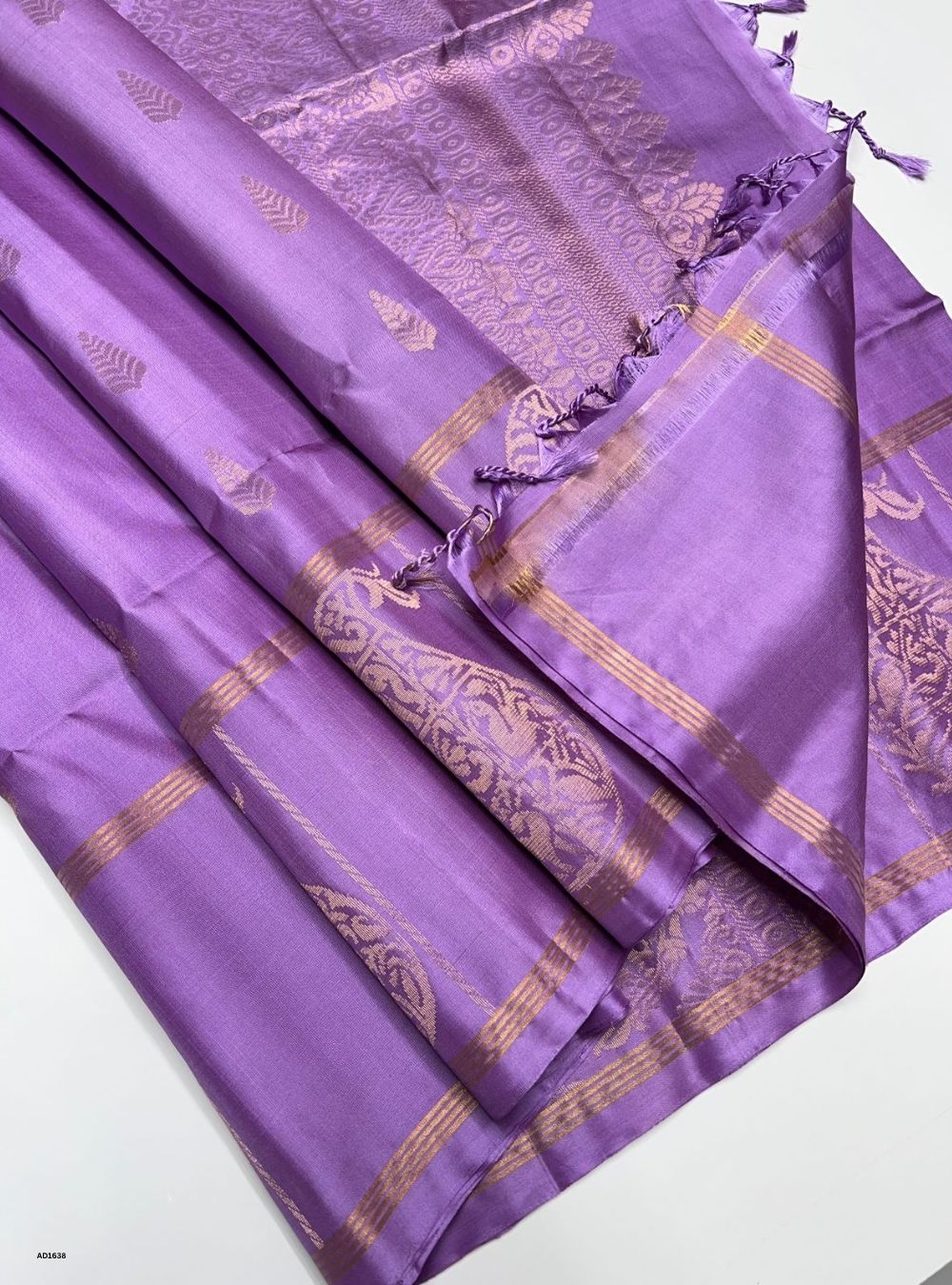 Lavender -  Soft Silk Saree